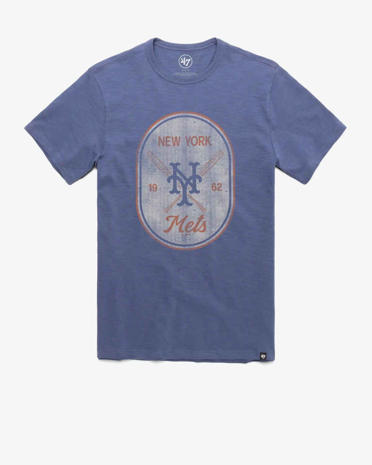 NEW YORK METS COOPERSTOWN CROSS PATCH '47 SCRUM TEE