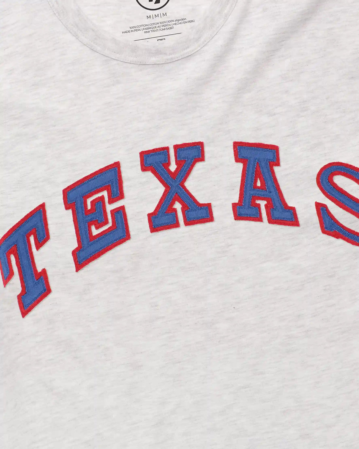 TEXAS RANGERS COOPERSTOWN FRANKLIN '47 FIELDHOUSE TEE