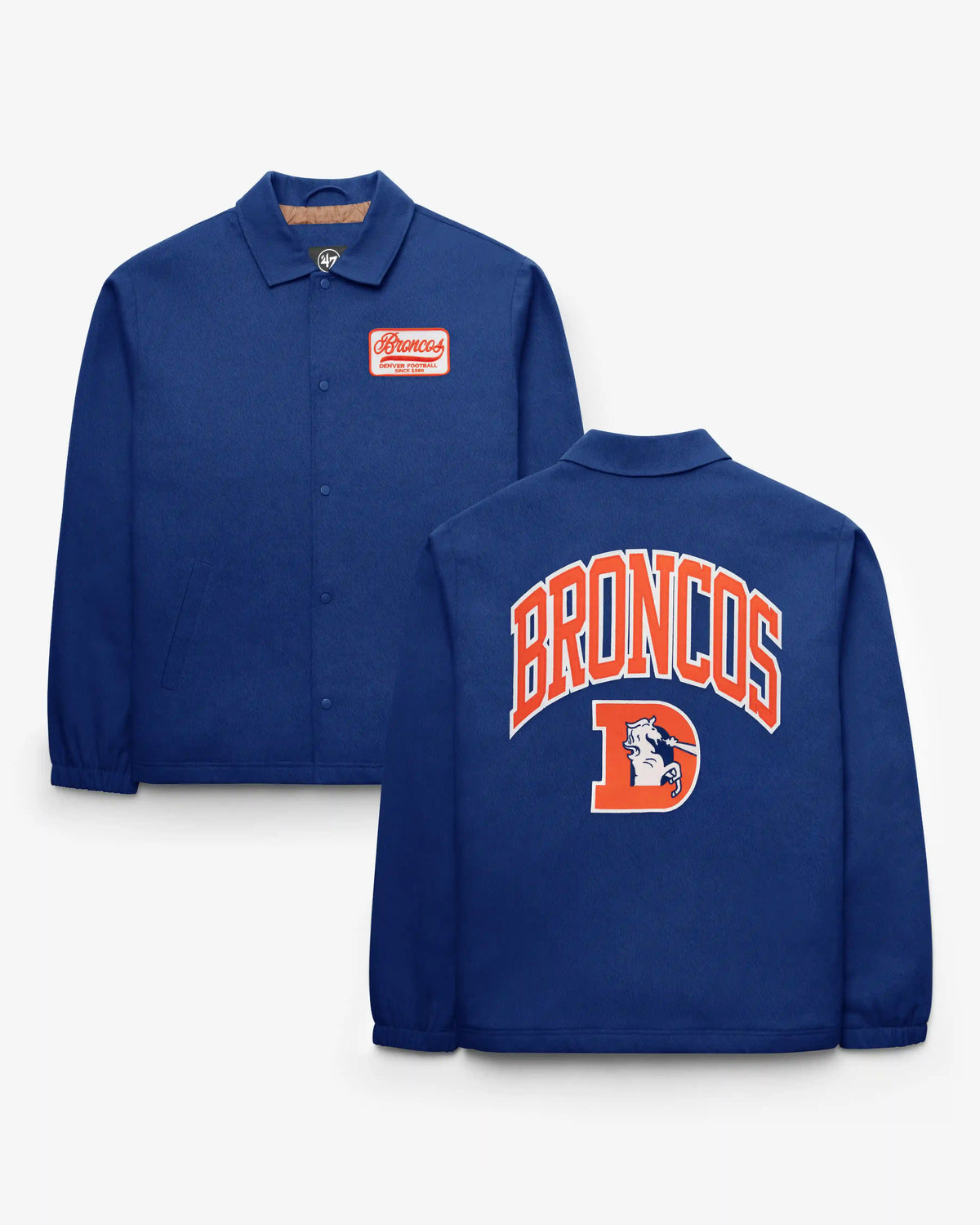 DENVER BRONCOS HISTORIC RETREAD '47 COACHES JACKET