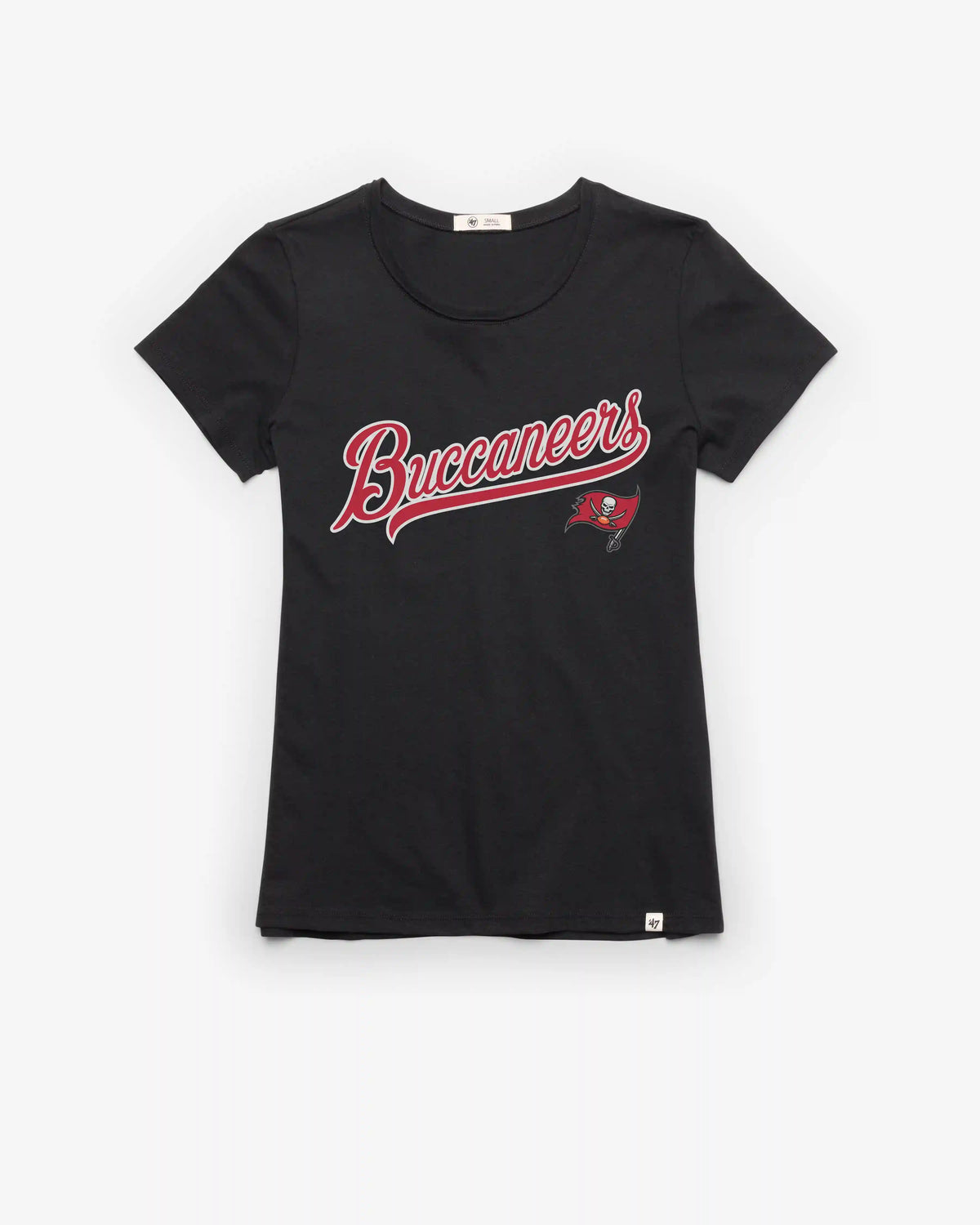 TAMPA BAY BUCCANEERS TAIL SWEEP '47 FRANKIE TEE WOMENS