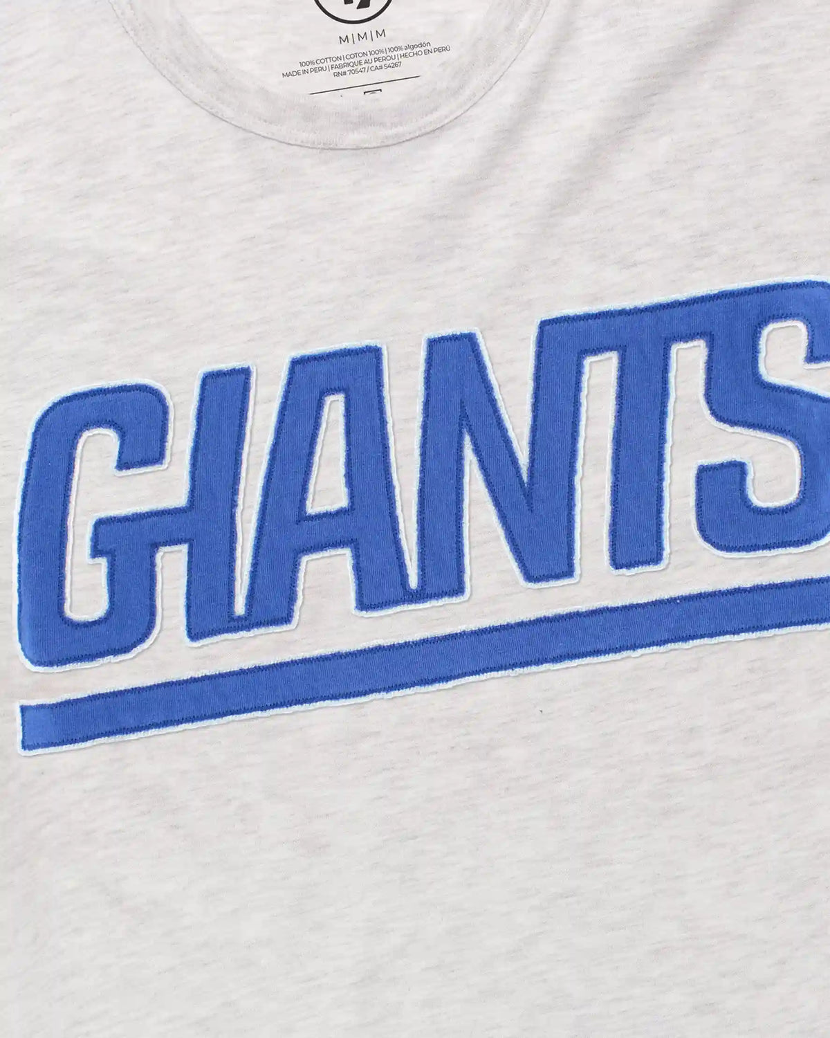 NEW YORK GIANTS '47 FRANKLIN FIELDHOUSE TEE