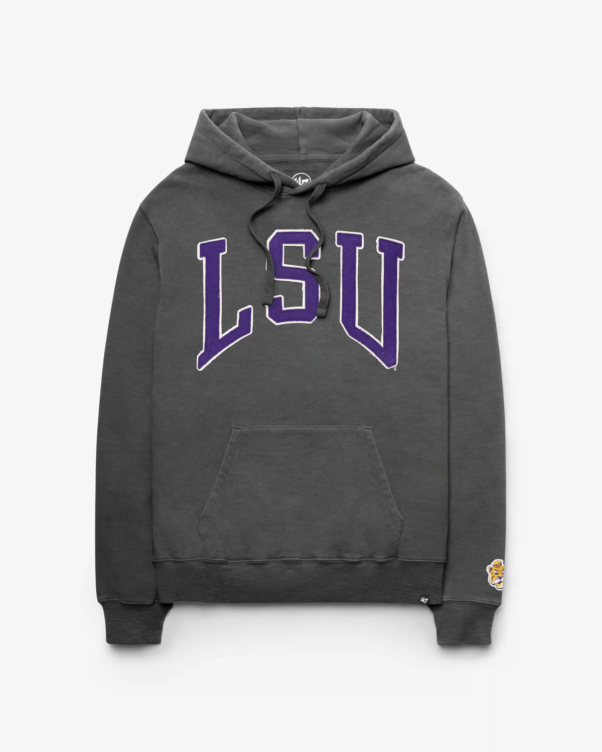 LOUISIANA STATE TIGERS LSU VINTAGE GROTON WELL WORN '47 FRENCH TERRY HOOD