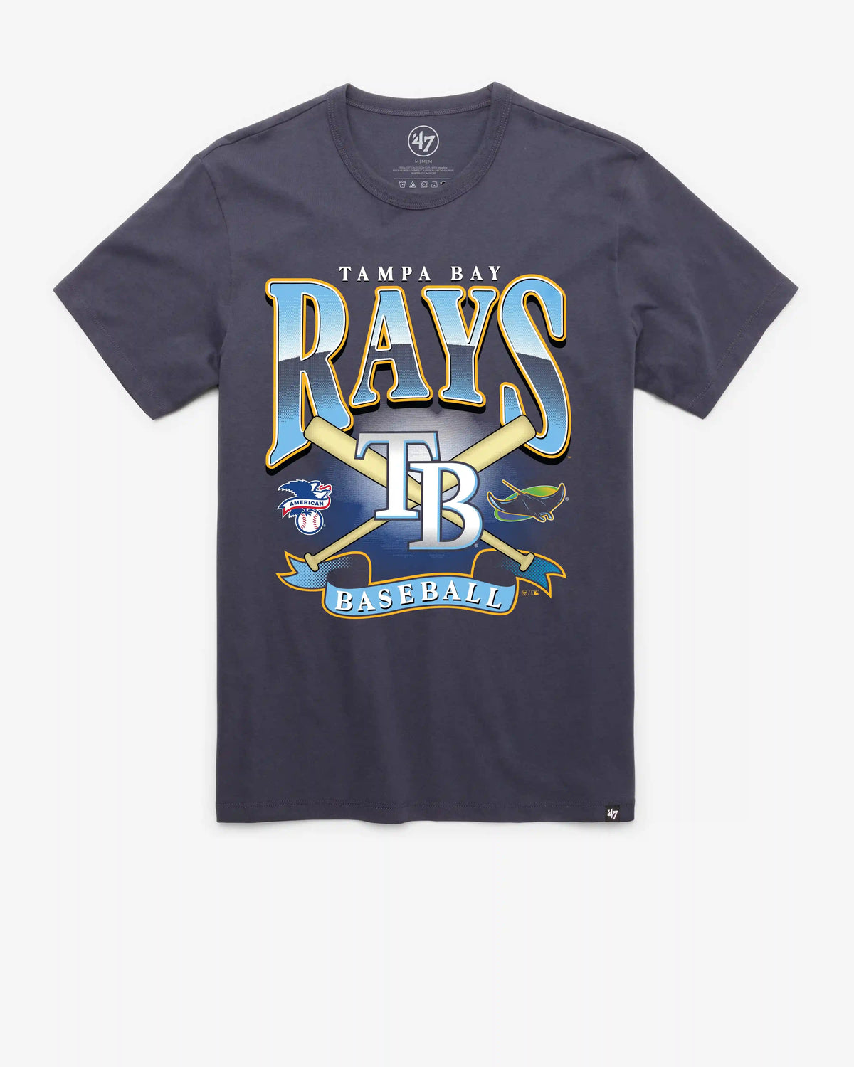 TAMPA BAY RAYS CHROMETOWN '47 FRANKLIN TEE MEN