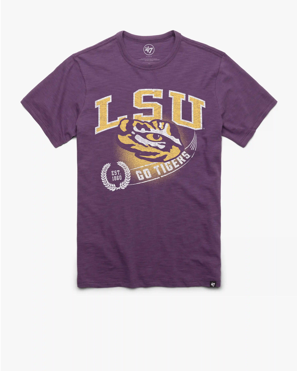LOUISIANA STATE TIGERS LSU STREAK '47 SCRUM TEE