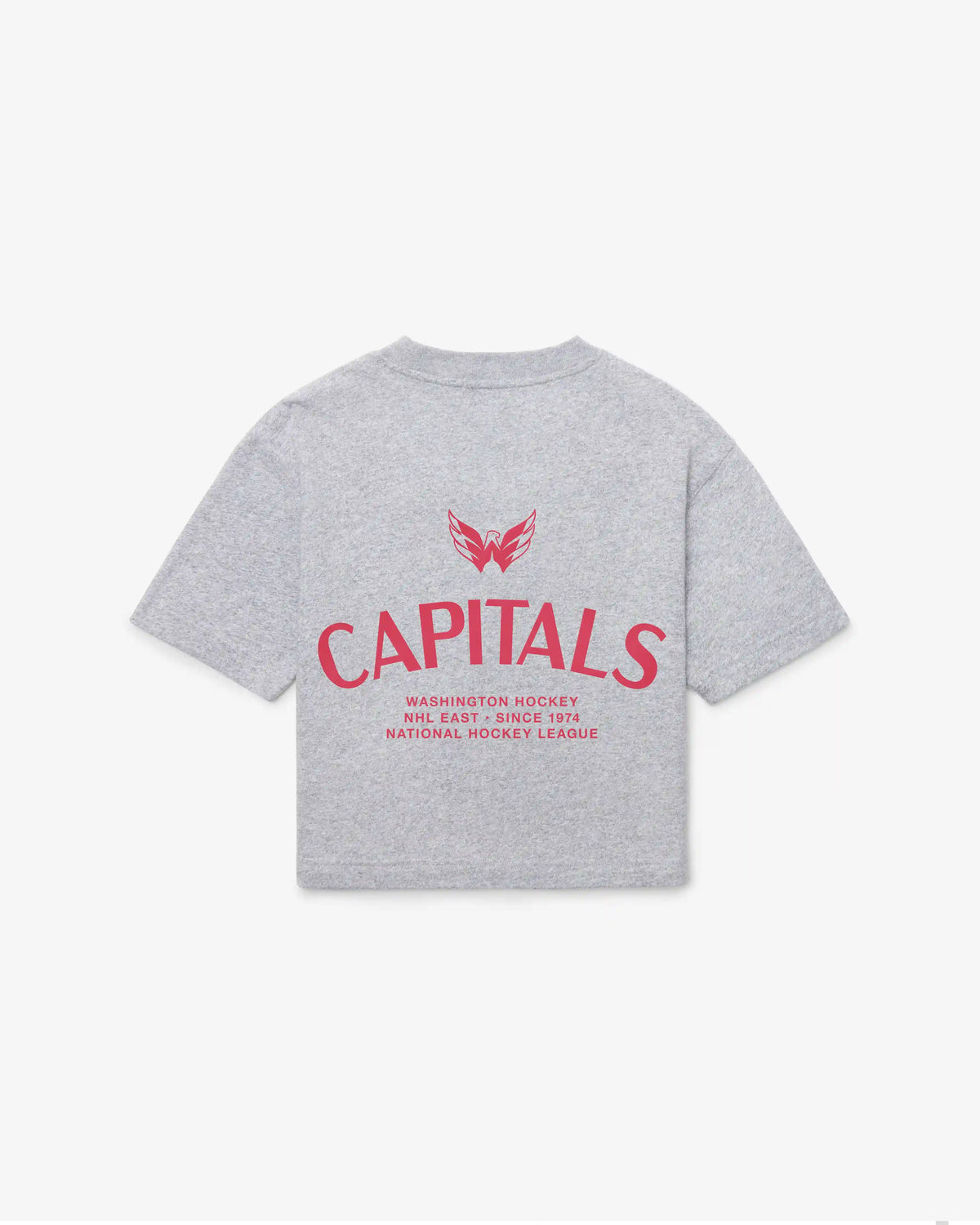 WASHINGTON CAPITALS HADRIAN '47 FOUNDATION CROP TEE WOMENS