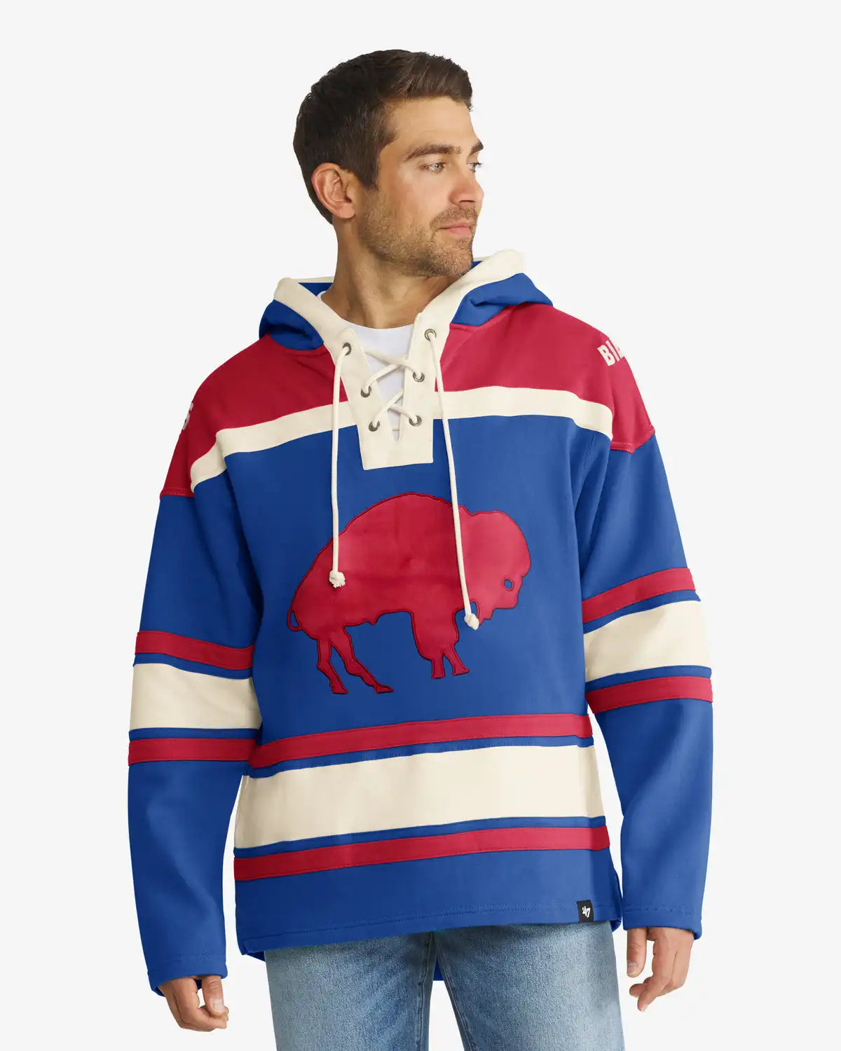 BUFFALO BILLS HISTORIC SUPERIOR '47 LACER HOOD