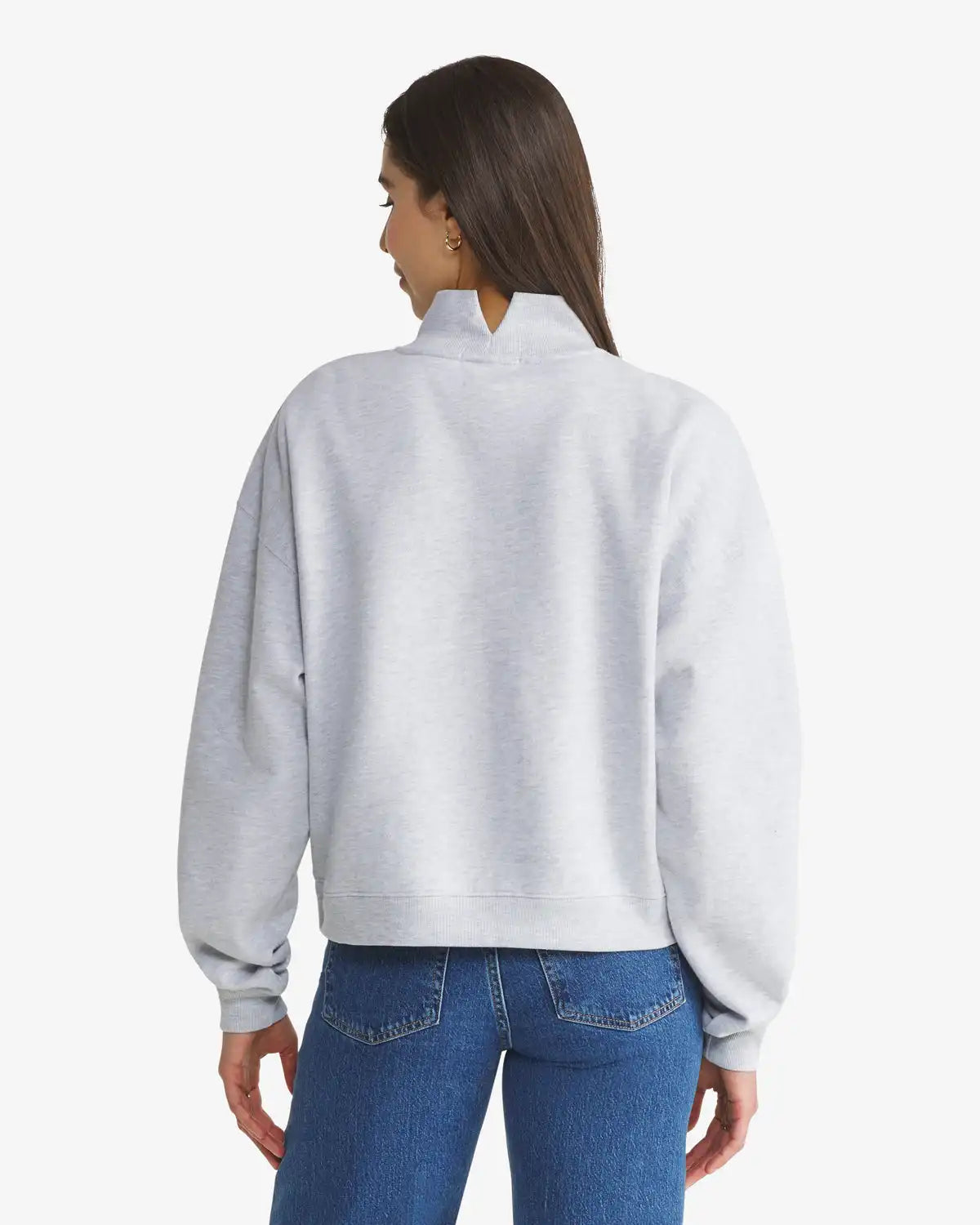 CALGARY FLAMES VINTAGE VANTAGE '47 WOMEN'S MOCK NECK PULLOVER
