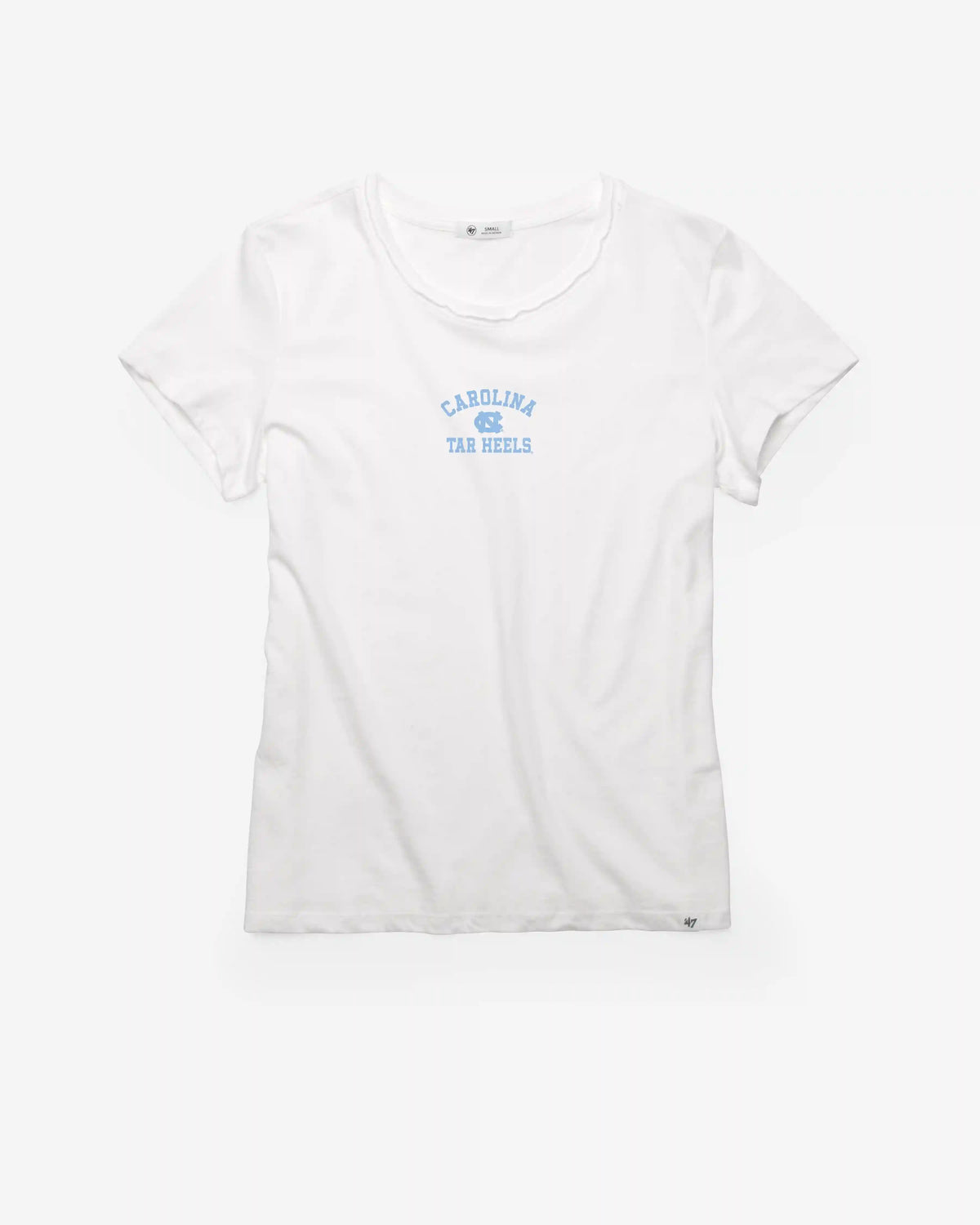 NORTH CAROLINA TAR HEELS UNC SPIRITED ARCH '47 WOMEN'S FRANKIE TEE