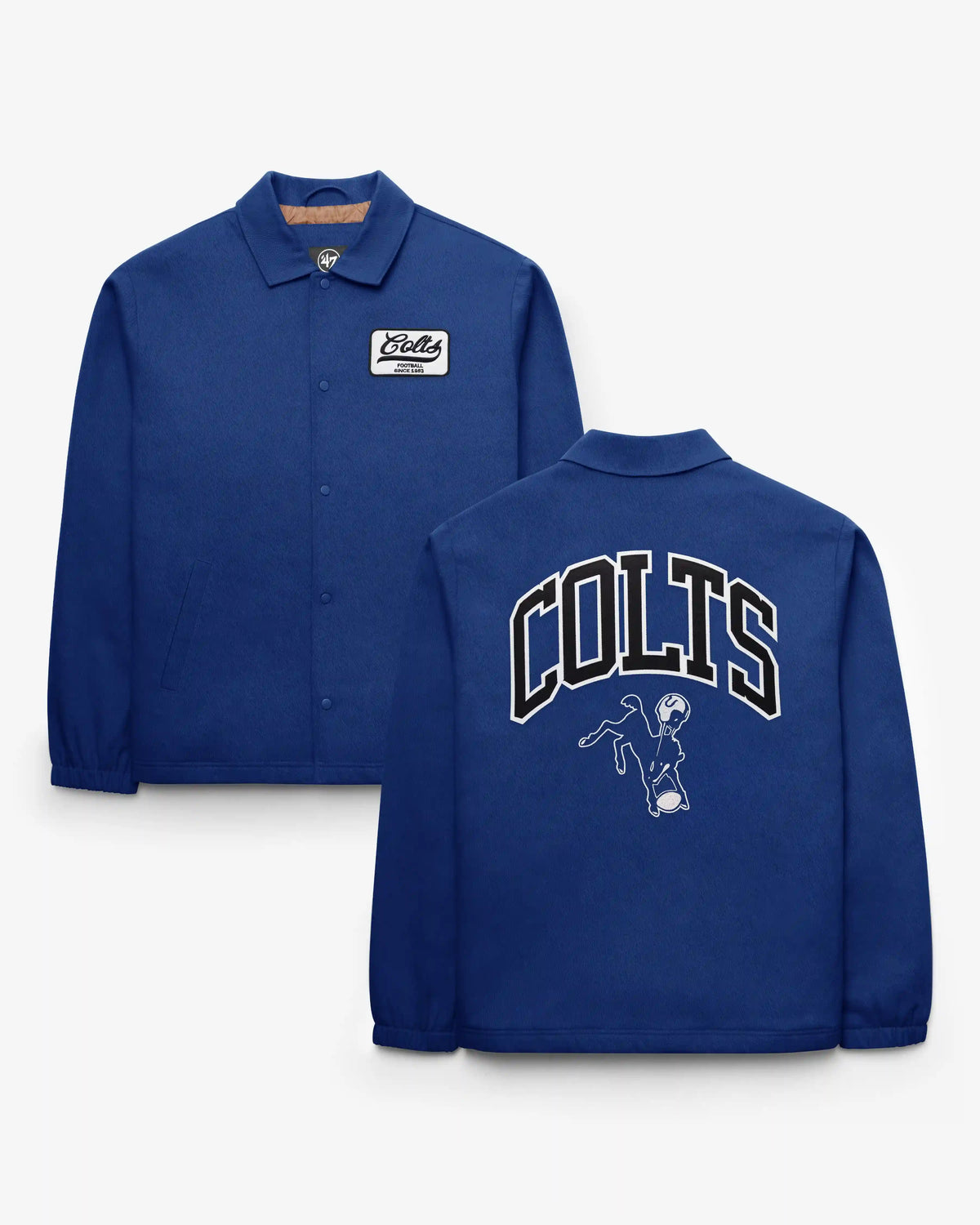 INDIANAPOLIS COLTS HISTORIC RETREAD '47 COACHES JACKET