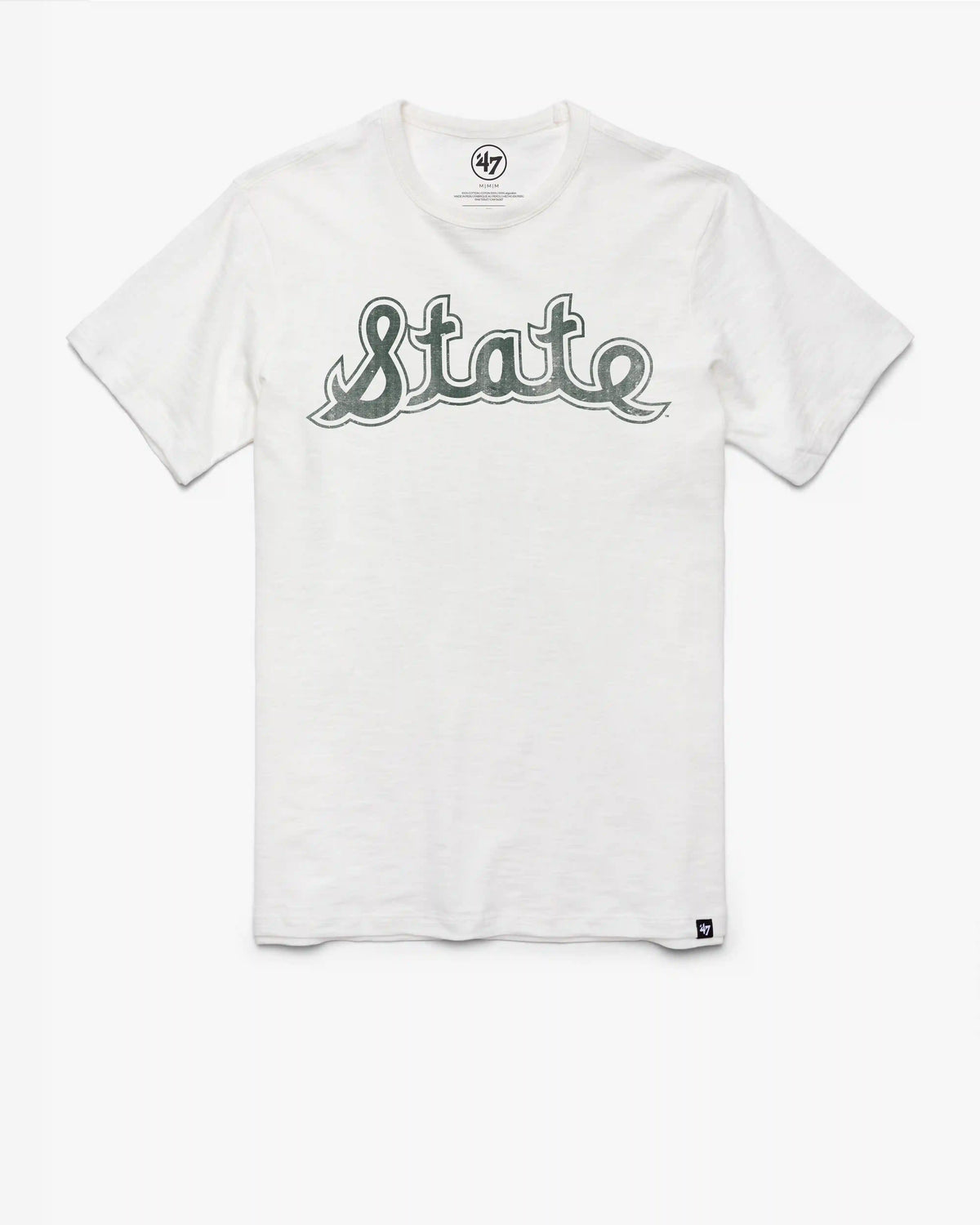MICHIGAN STATE SPARTANS '47 VINTAGE GRIT SCRUM TEE
