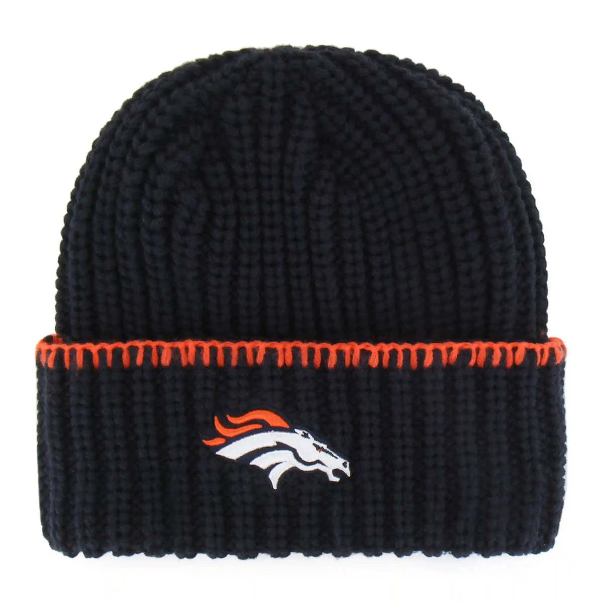 DENVER BRONCOS  BLANKET STITCH '47 WOMEN'S CUFF KNIT