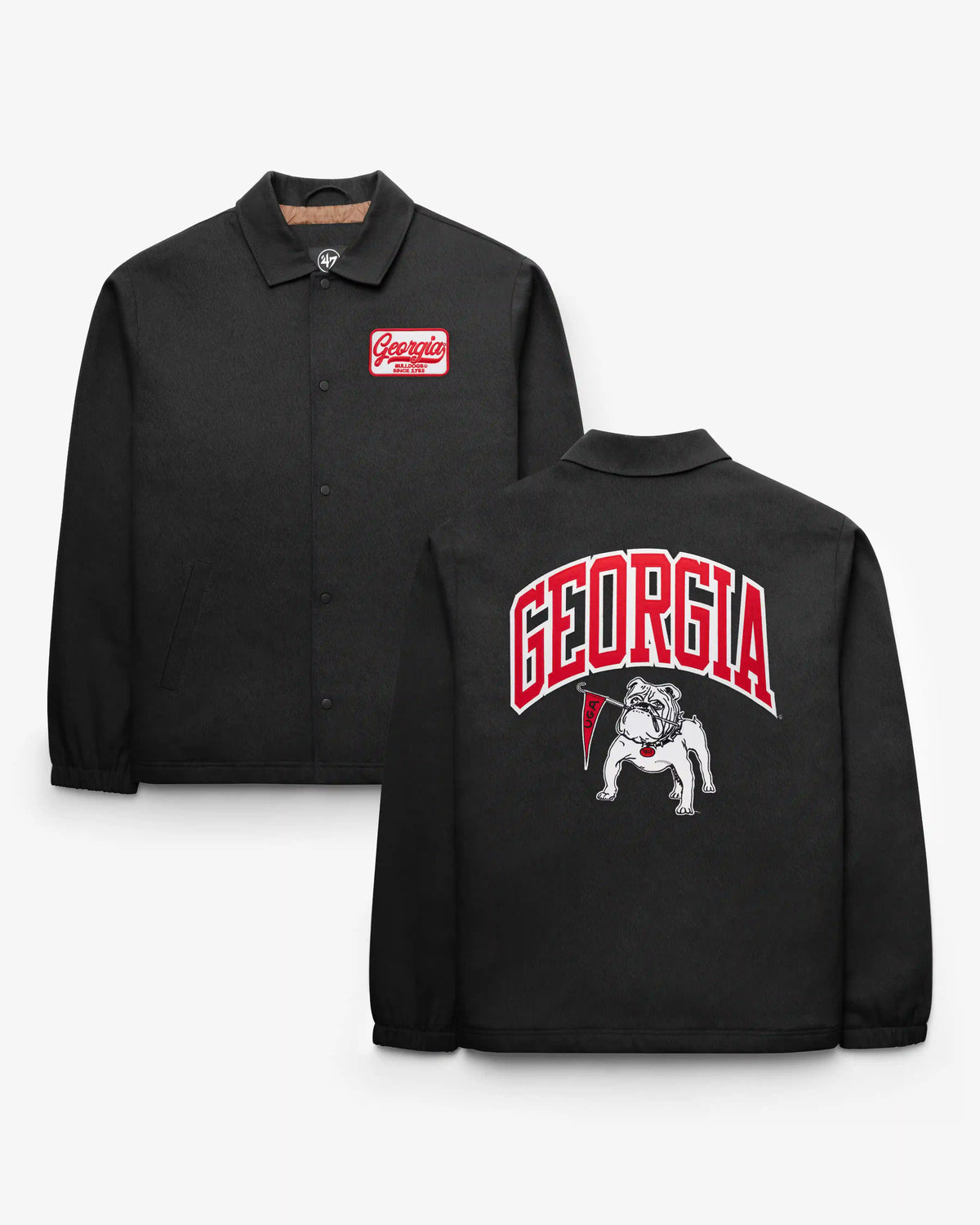 GEORGIA BULLDOGS VINTAGE RETREAD '47 COACHES JACKET