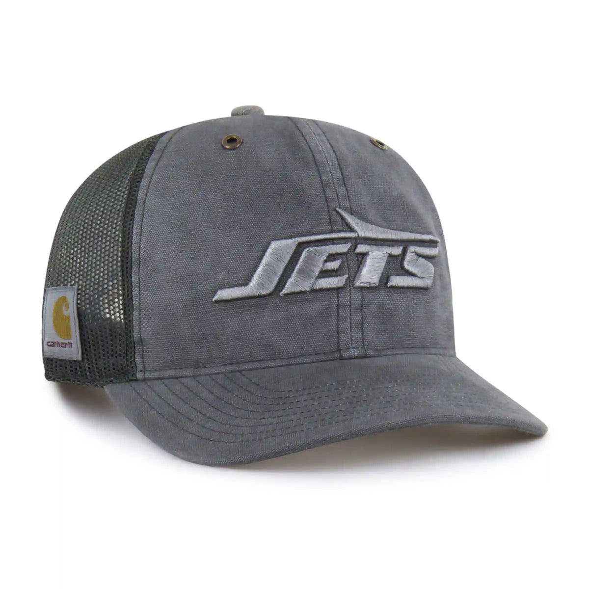 NEW YORK JETS CARHARTT DYED '47 TRUCKER RF RELAXED FIT