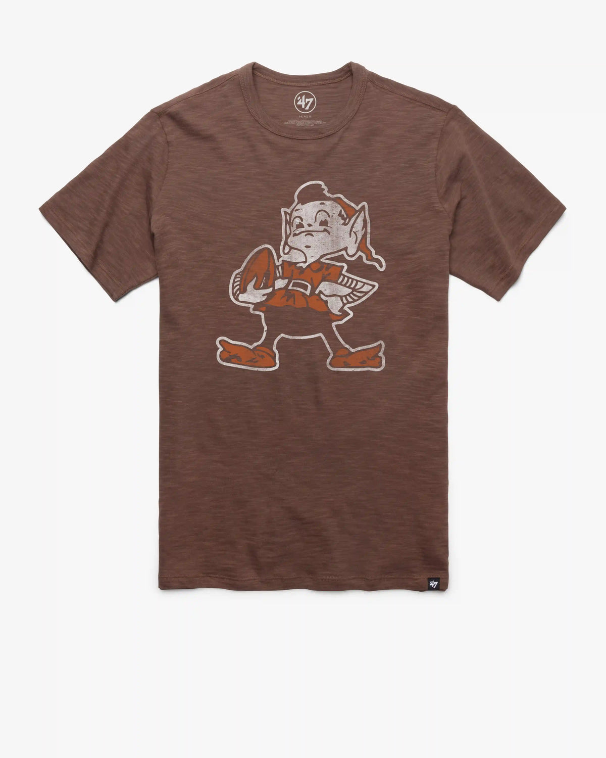 CLEVELAND BROWNS HISTORIC GRIT VINTAGE '47 SCRUM TEE