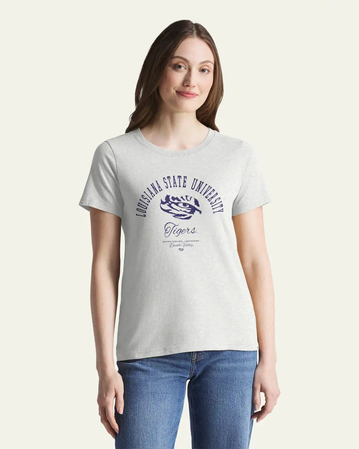 LOUISIANA STATE TIGERS LSU ARCBALL '47 WOMEN'S EVERYDAY TEE