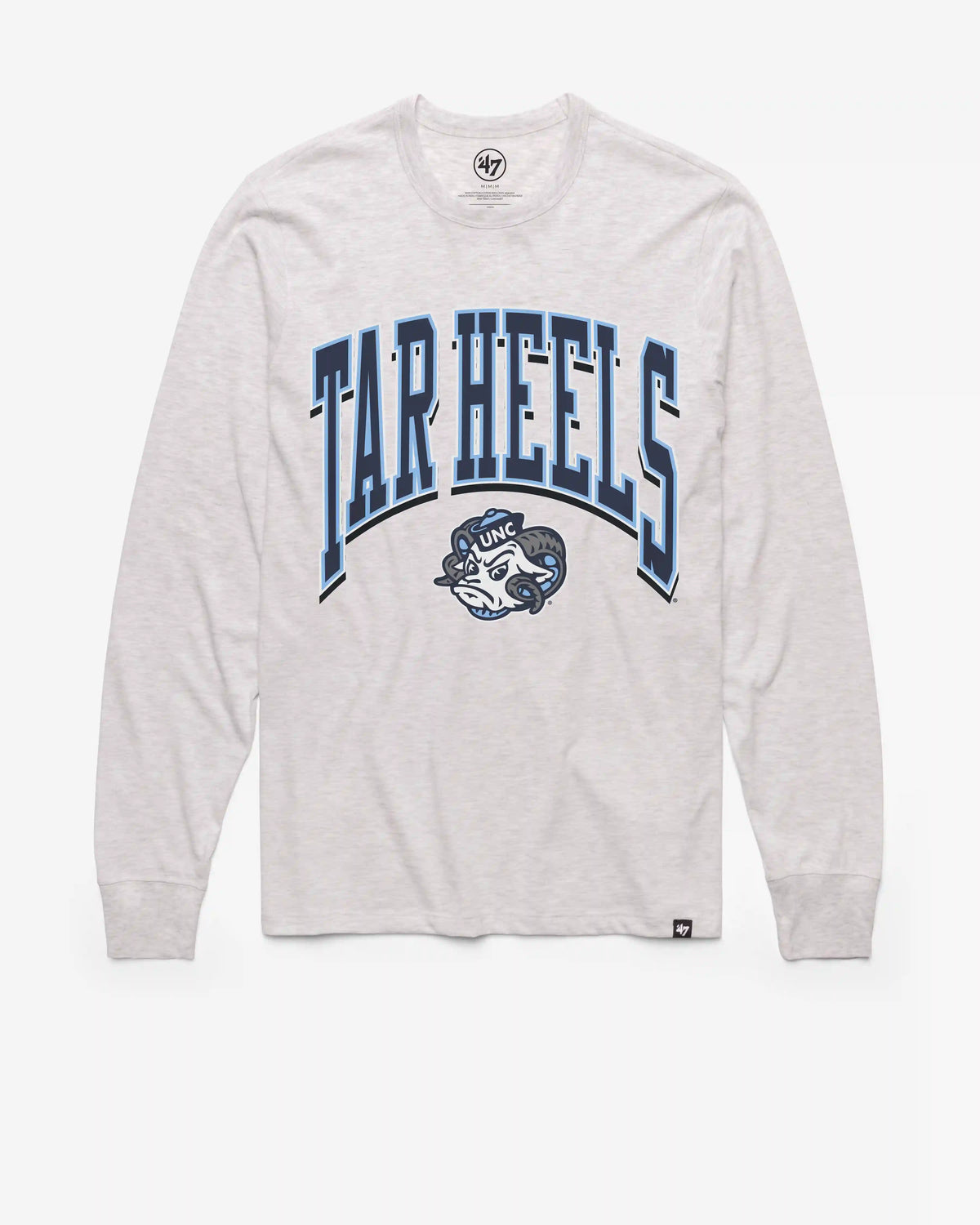 NORTH CAROLINA TAR HEELS UNC WALK TALL '47 FRANKLIN LONG SLEEVE TEE