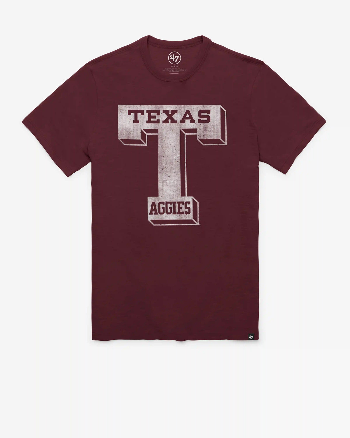 TEXAS A&M AGGIES VINTAGE GRIT '47 SCRUM TEE
