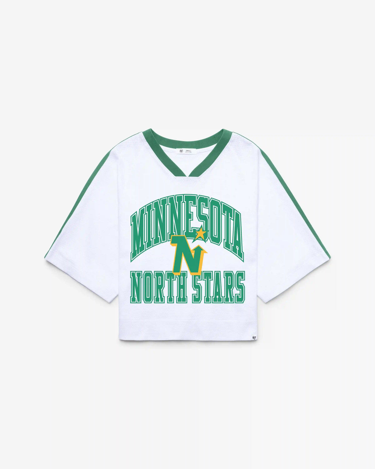 MINNESOTA/DALLAS STARS VINTAGE BIG OVERARCH '47 WOMEN'S DROP NEEDLE RAGLAN