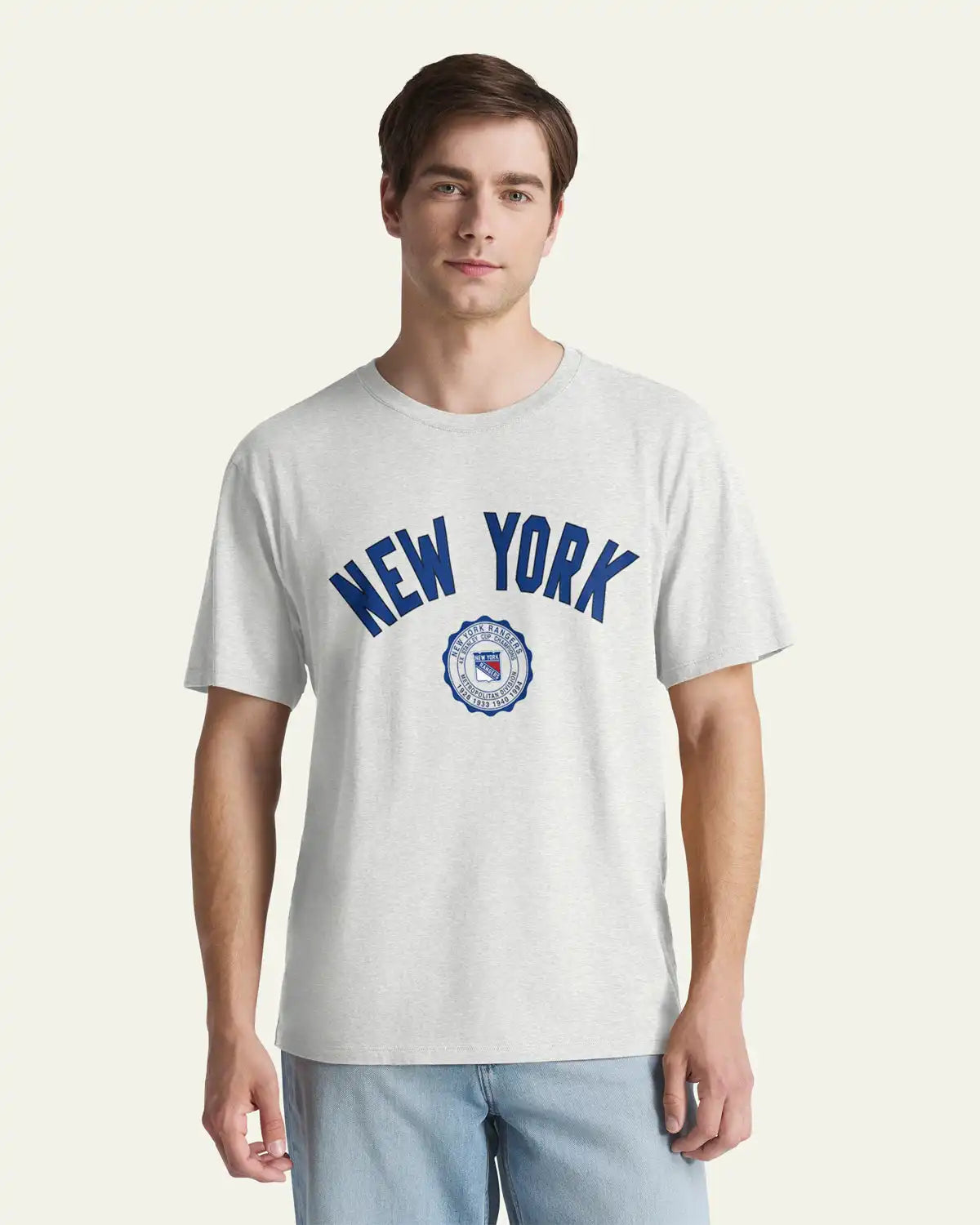NEW YORK RANGERS VINTAGE CREST BEND '47 EVERYDAY TEE