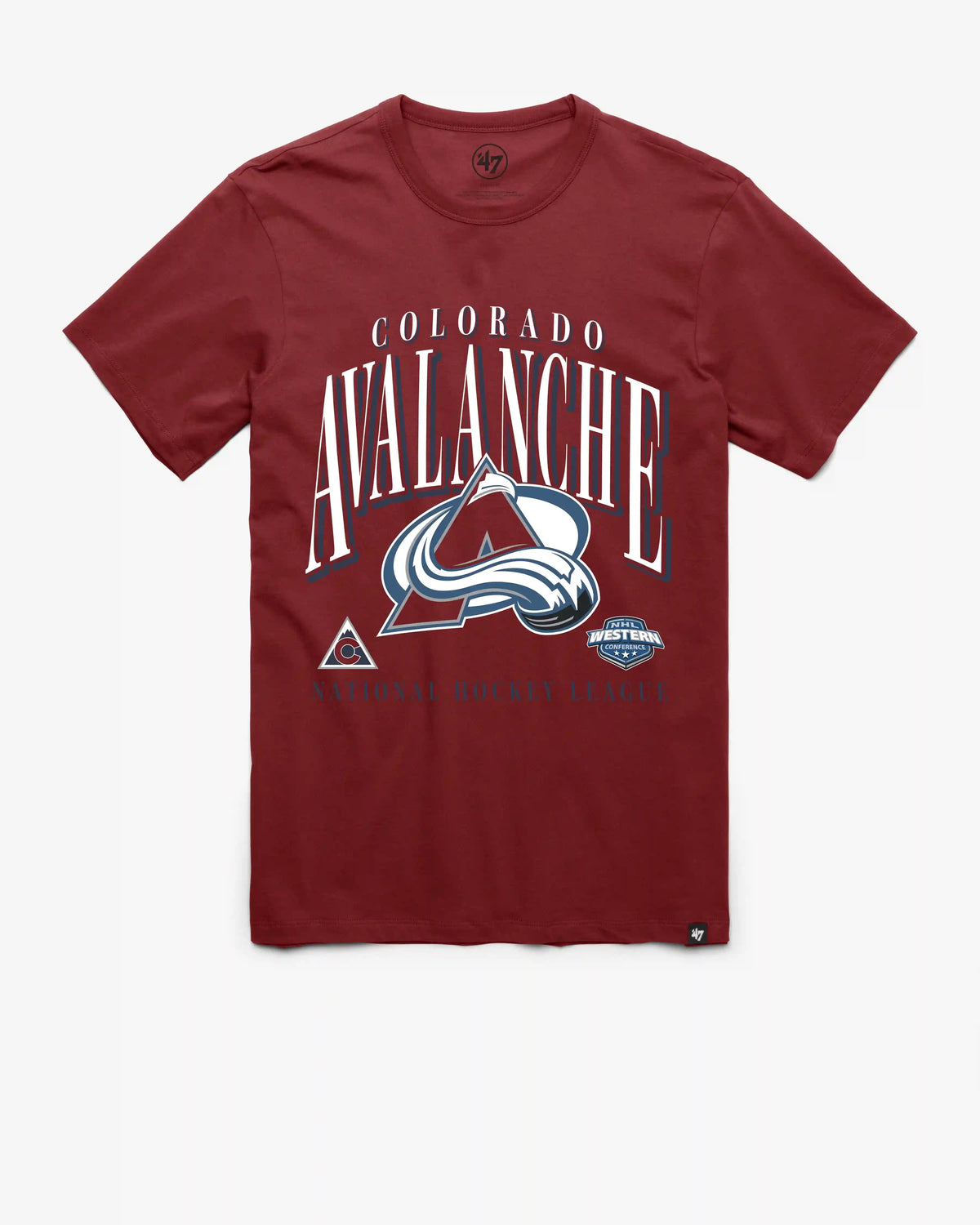 COLORADO AVALANCHE CREASE '47 FRANKLIN TEE
