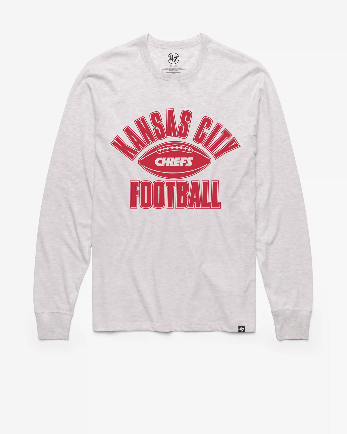KANSAS CITY CHIEFS ISSUED '47 FRANKLIN LONG SLEEVE TEE