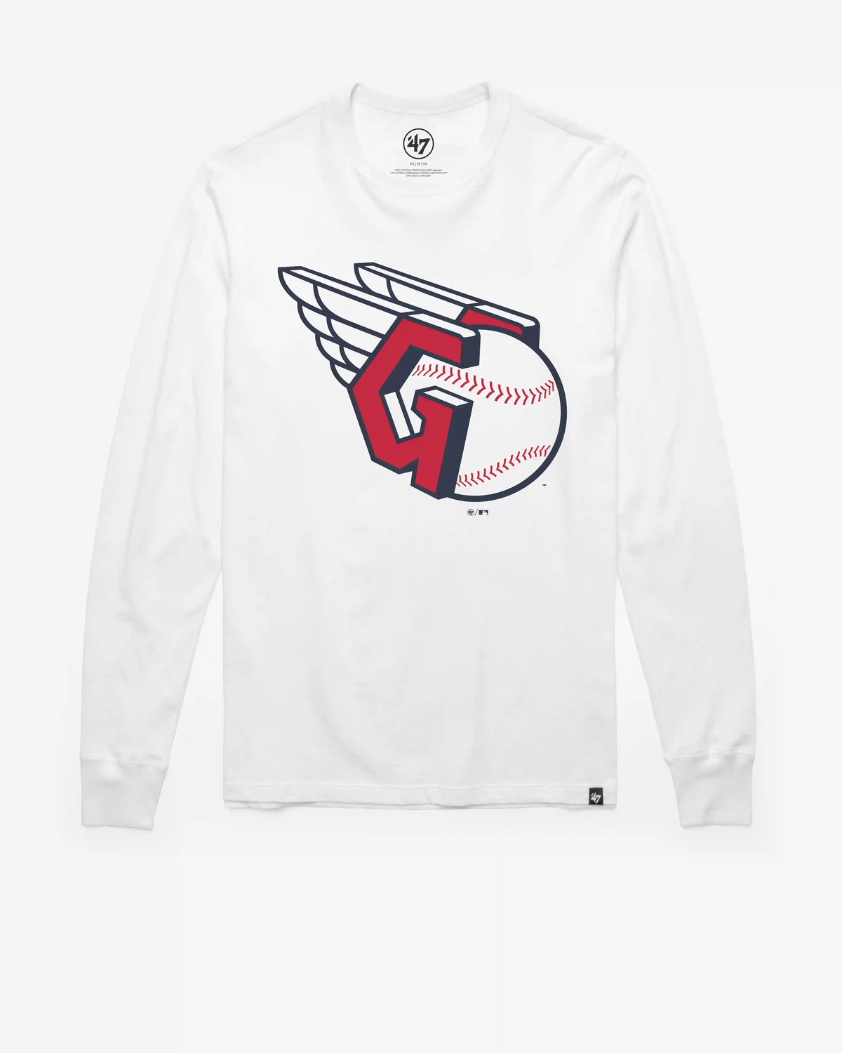 CLEVELAND GUARDIANS PREMIER '47 FRANKLIN LONG SLEEVE TEE