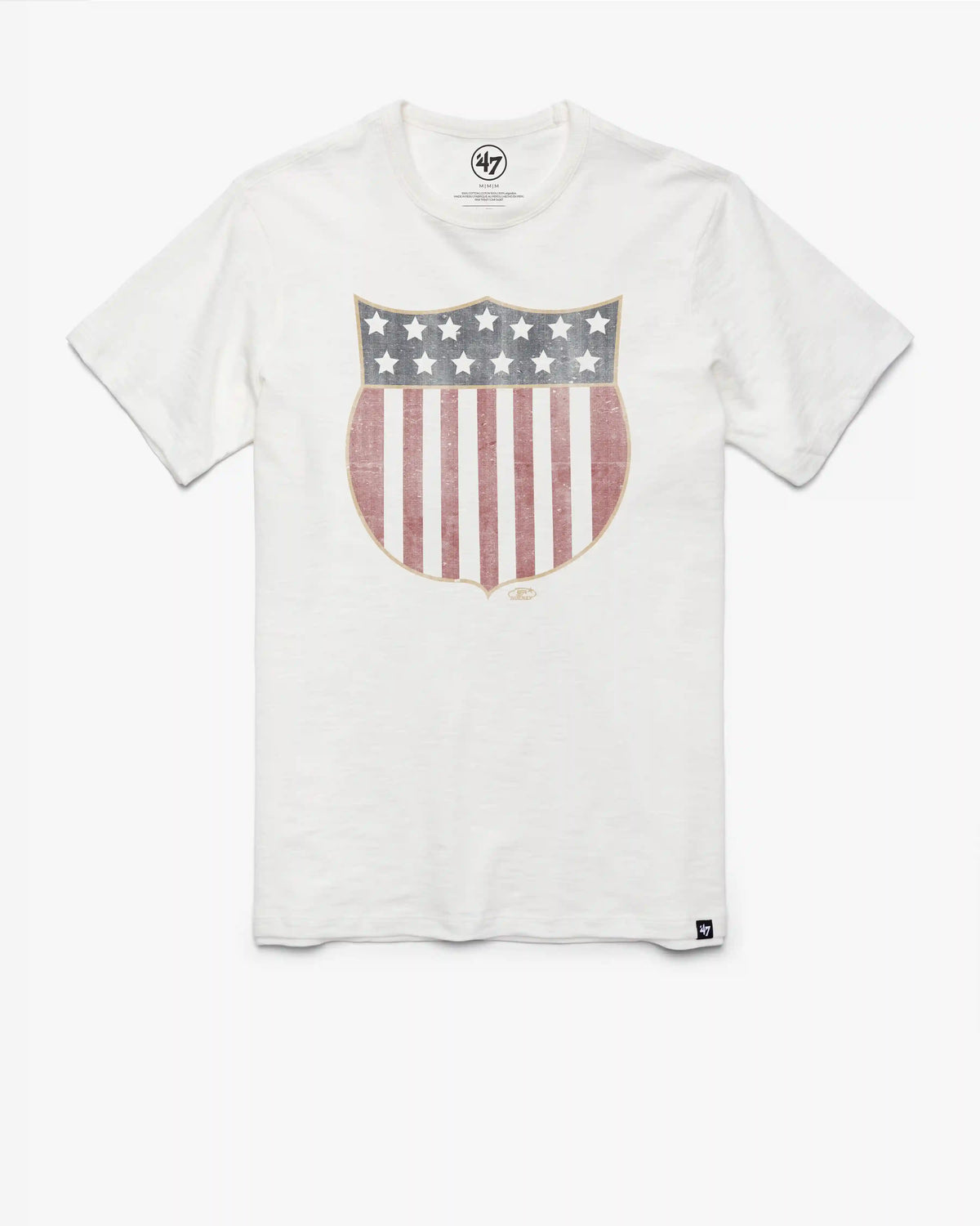 USA HOCKEY VINTAGE SHIELD GRIT '47 SCRUM TEE
