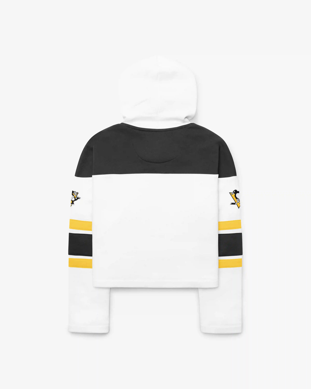 PITTSBURGH PENGUINS CUT THRU CROPPED '47 WOMEN'S SUPERIOR LACER HOOD