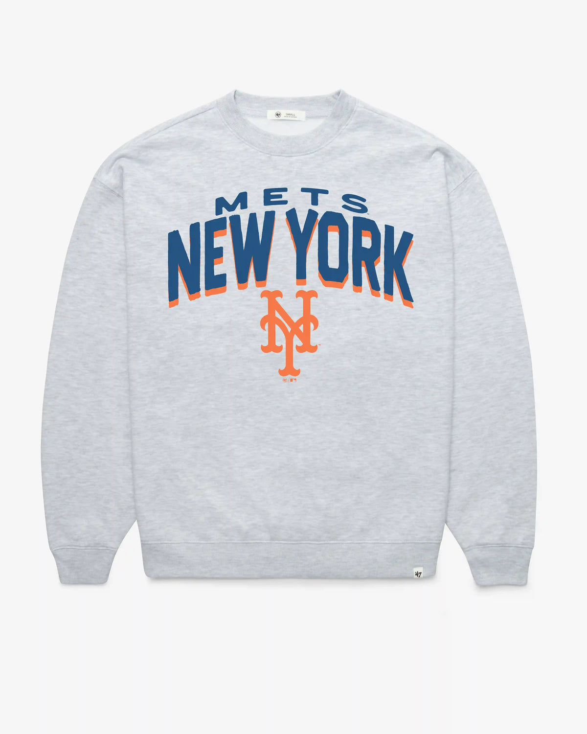 NEW YORK METS CAMPUS ARCH CLOUD '47 OVERSIZED CREW WOMENS