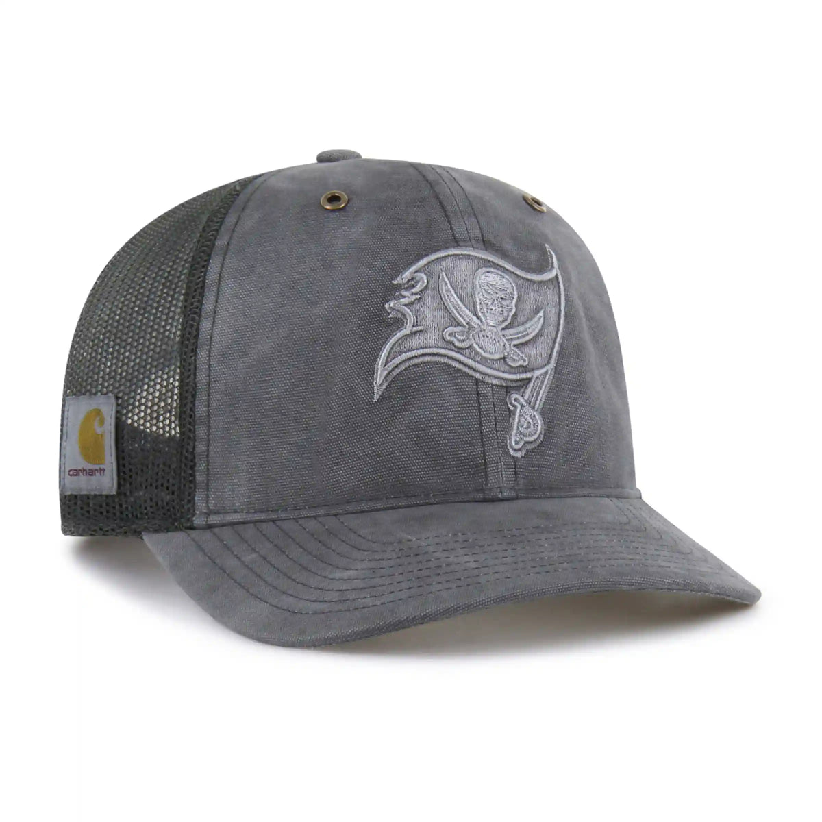 TAMPA BAY BUCCANEERS CARHARTT DYED '47 TRUCKER RF RELAXED FIT