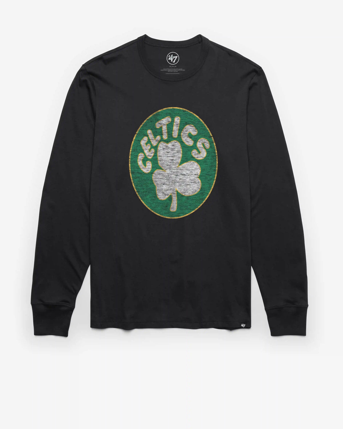 BOSTON CELTICS HARDWOOD CLASSICS PREMIER '47 FRANKLIN LONG SLEEVE TEE