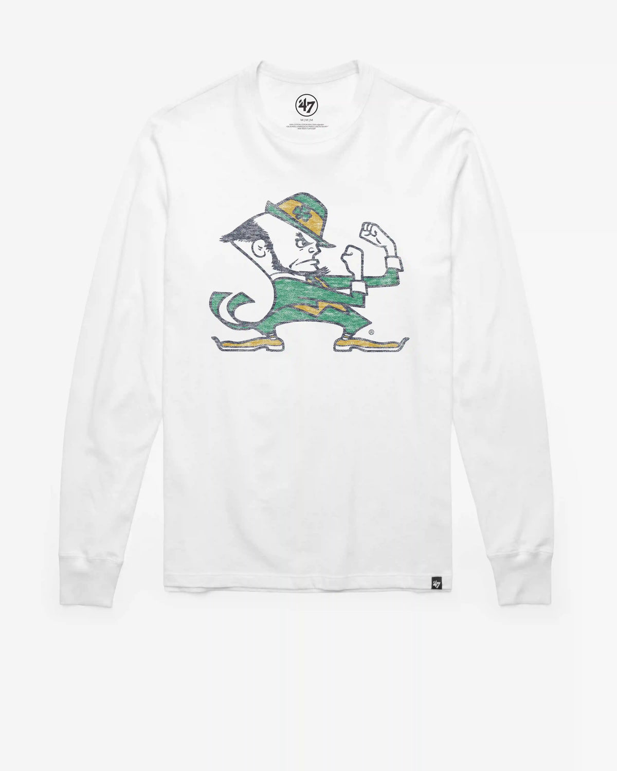 NOTRE DAME FIGHTING IRISH PREMIER '47 FRANKLIN LONG SLEEVE TEE