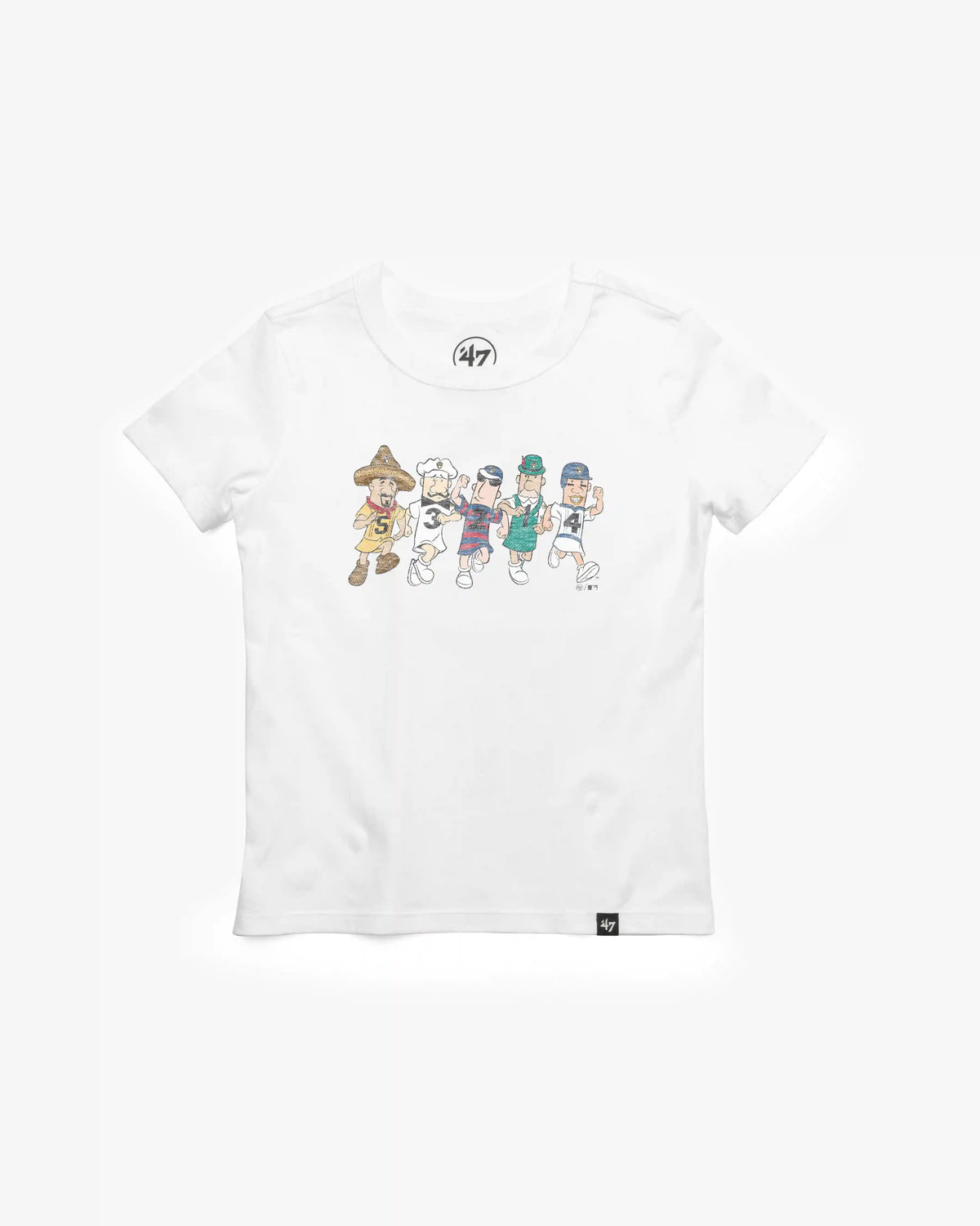 MILWAUKEE BREWERS MASCOT PREMIER '47 KID'S FRANKLIN TEE