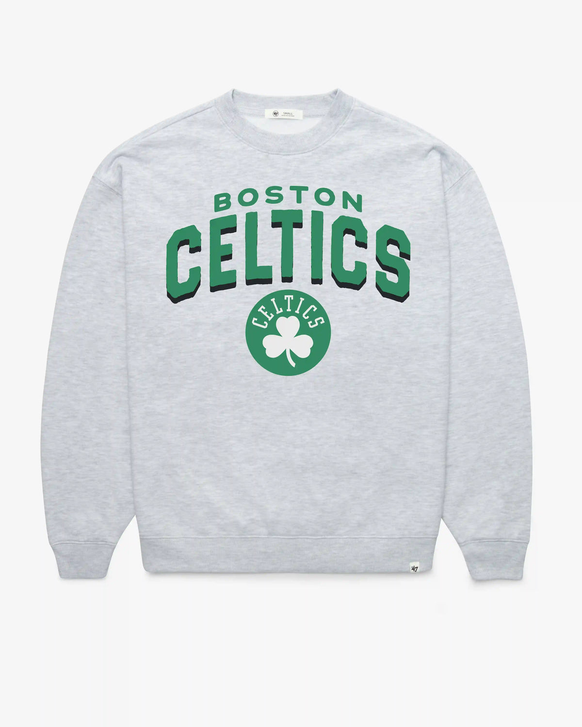 BOSTON CELTICS CAMPUS ARCH CLOUD '47 OVERSIZED CREW WOMENS
