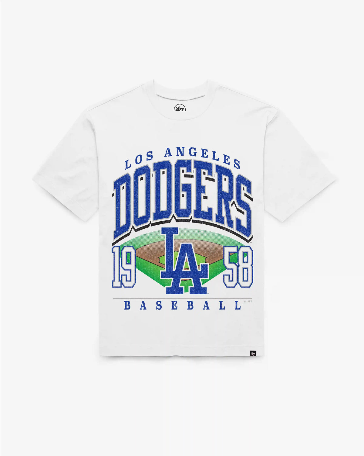 LOS ANGELES DODGERS FIELD GENERAL '47 FOUNDATION TEE
