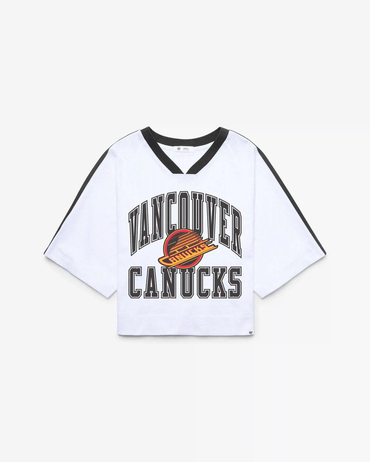 VANCOUVER CANUCKS BIG OVERARCH '47 WOMEN'S DROP NEEDLE RAGLAN