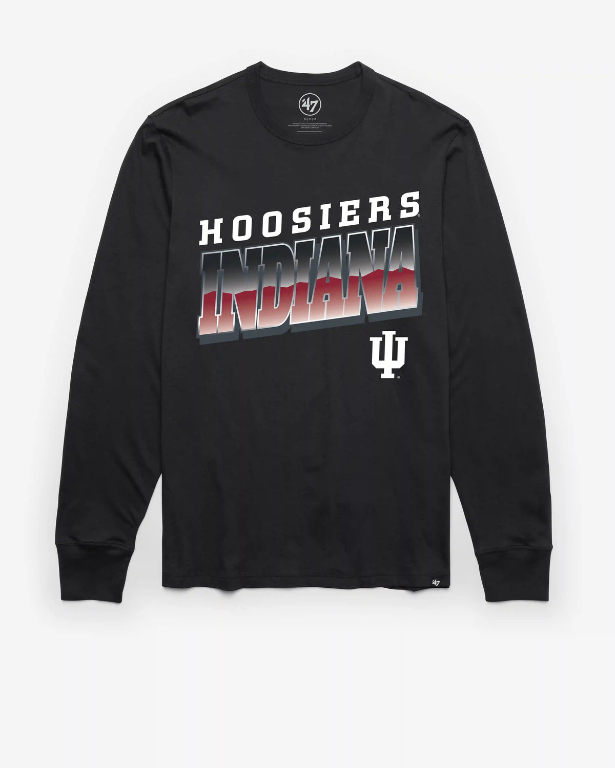 INDIANA HOOSIERS POLISHED '47 FRANKLIN LONG SLEEVE TEE