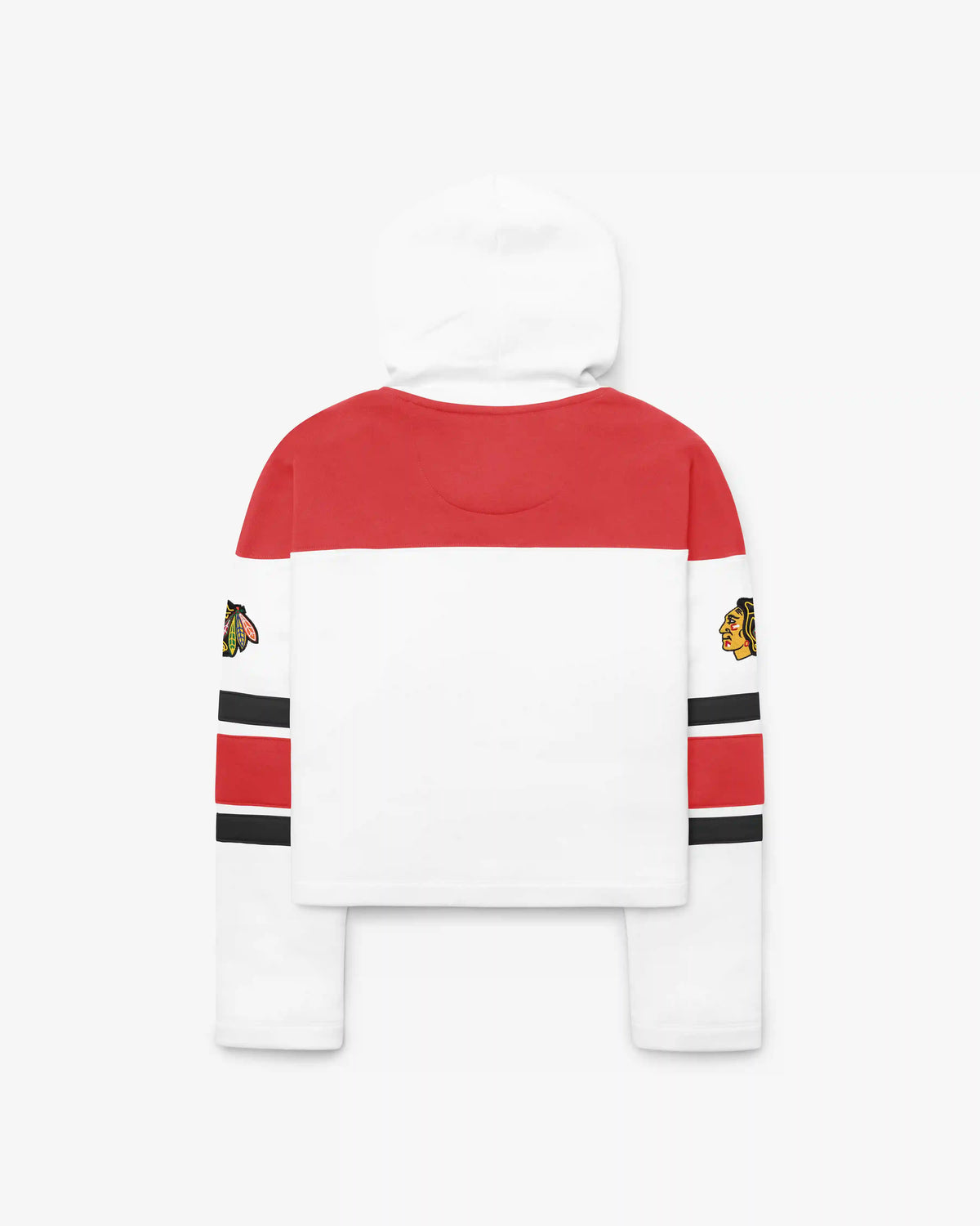 CHICAGO BLACKHAWKS CUT THRU CROPPED '47 WOMEN'S SUPERIOR LACER HOOD