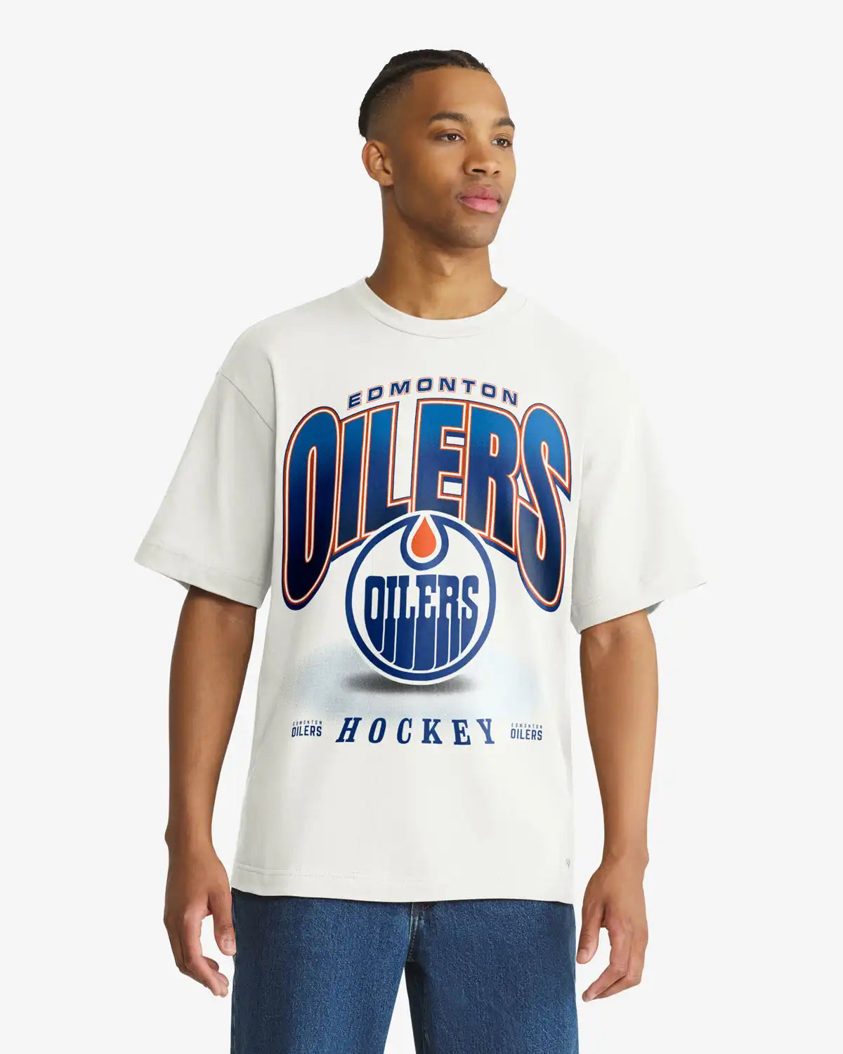 EDMONTON OILERS TEAM FLEX '47 FOUNDATION TEE