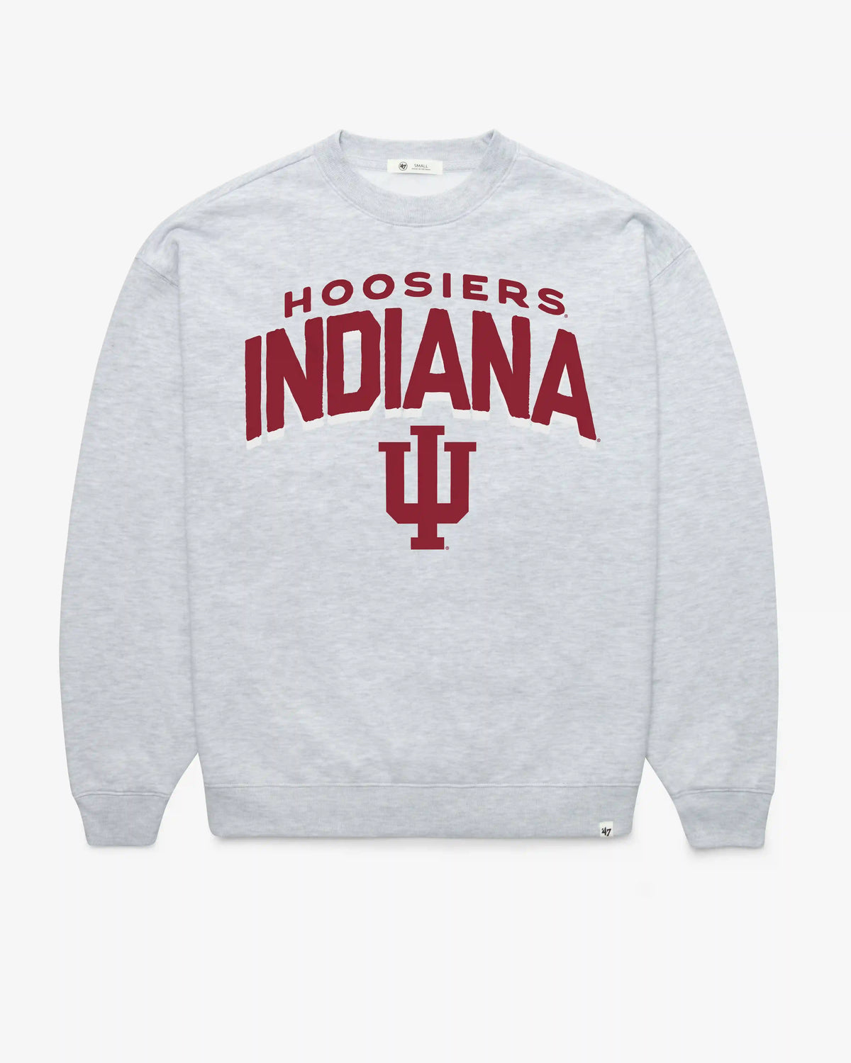 INDIANA HOOSIERS CAMPUS ARCH CLOUD '47 OVERSIZED CREW WOMENS