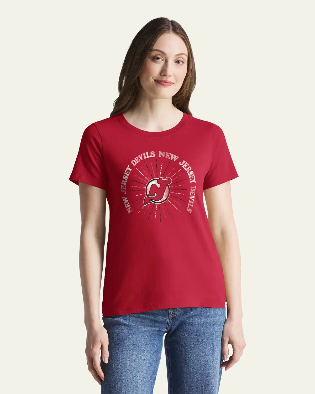NEW JERSEY DEVILS SHINE LINES '47 WOMEN'S EVERYDAY TEE