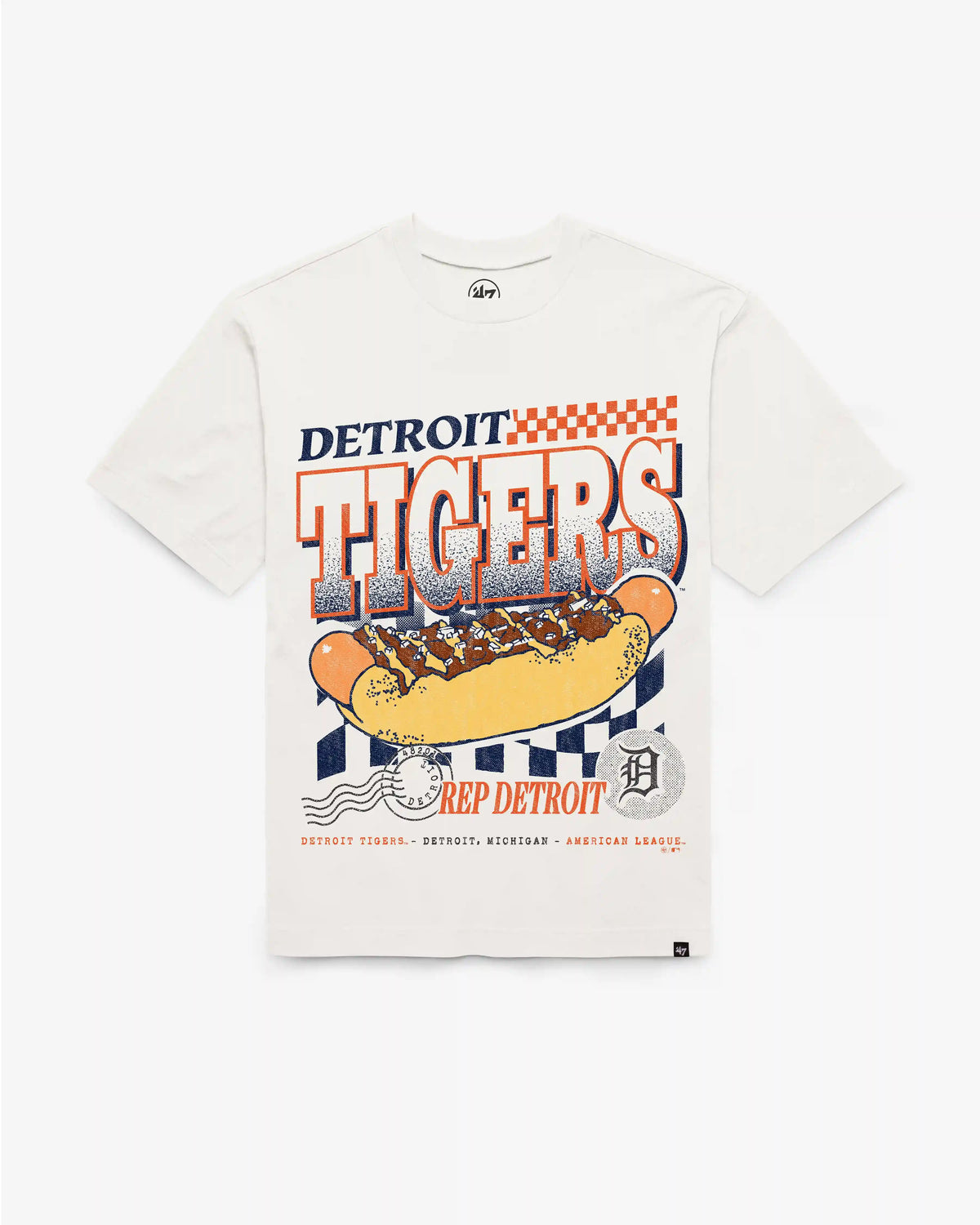 DETROIT TIGERS ON THE GRILL '47 FOUNDATION TEE