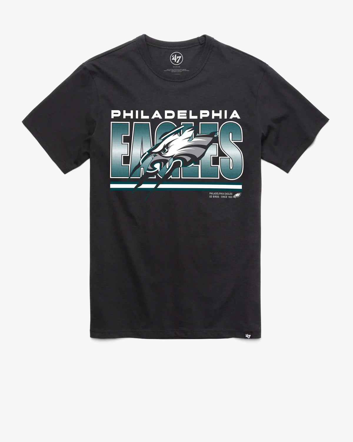 PHILADELPHIA EAGLES TEAM THUNDER RIP '47 FRANKLIN TEE