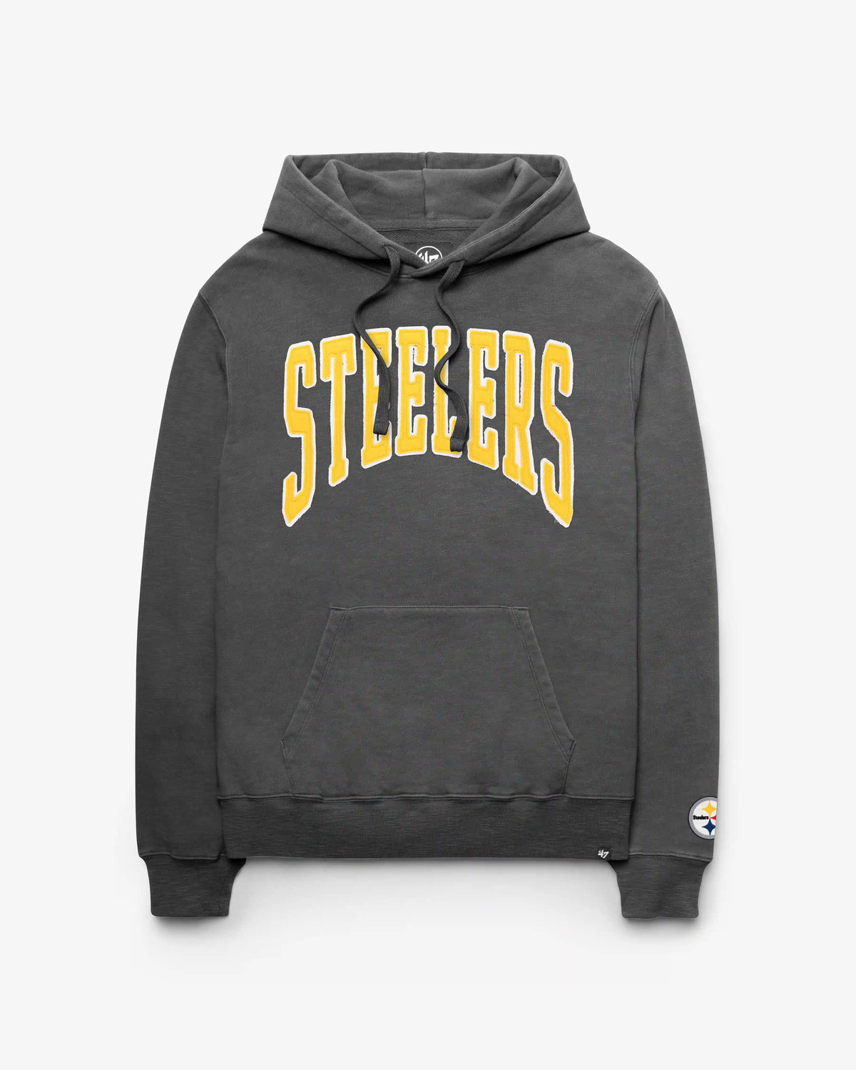 PITTSBURGH STEELERS GROTON WELL WORN '47 FRENCH TERRY HOOD