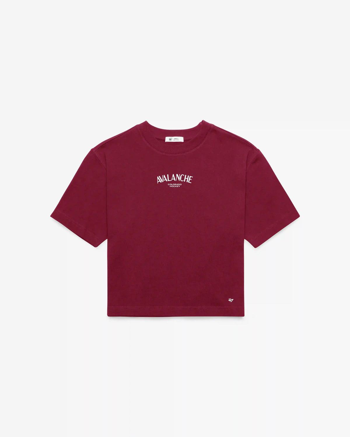COLORADO AVALANCHE HADRIAN '47 FOUNDATION CROP TEE WOMENS