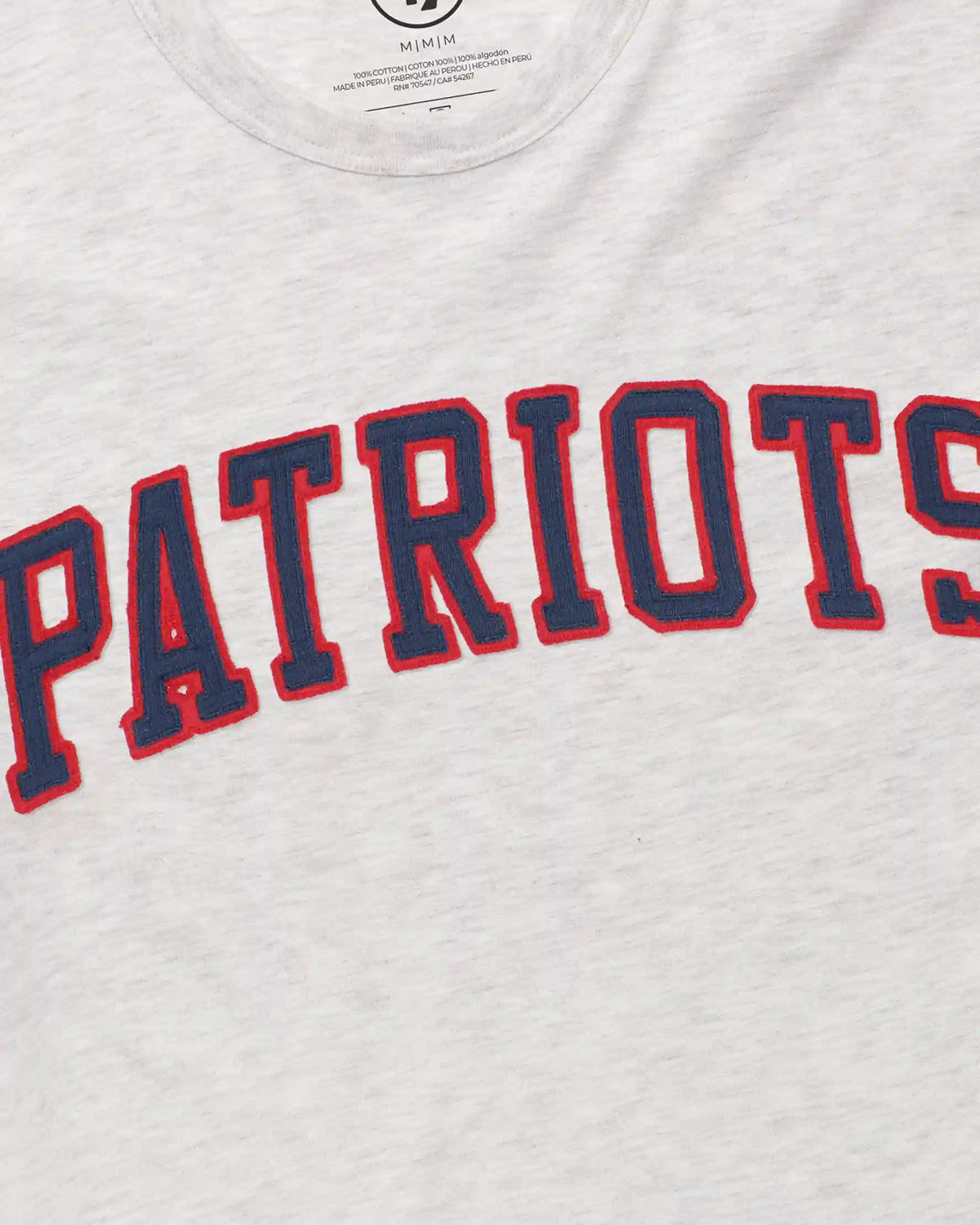 NEW ENGLAND PATRIOTS HISTORIC '47 FRANKLIN FIELDHOUSE TEE