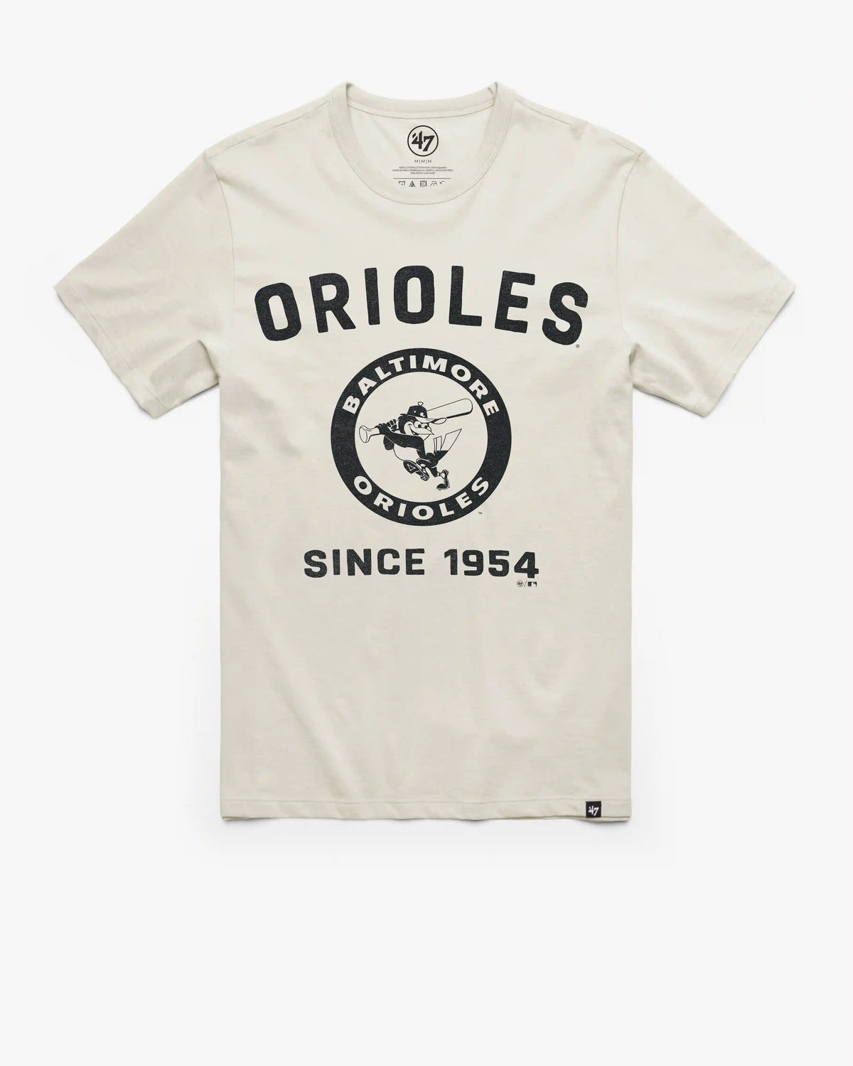 BALTIMORE ORIOLES COOPERSTOWN DUSTER '47 FRANKLIN TEE