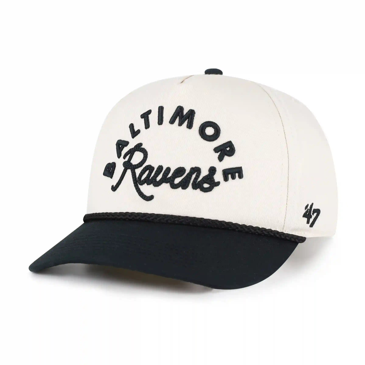 BALTIMORE RAVENS ROPE SCRIPT '47 WOMEN'S HITCH RF RELAXED FIT