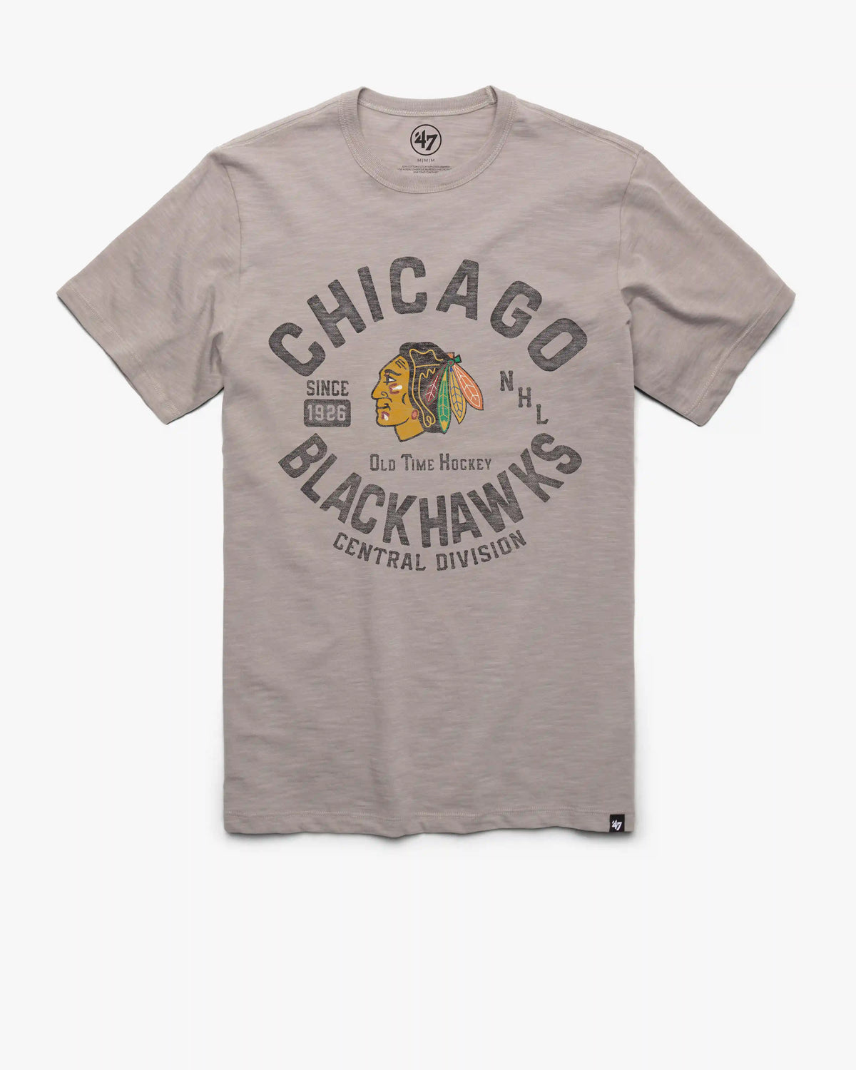 CHICAGO BLACKHAWKS DANGLE '47 SCRUM TEE