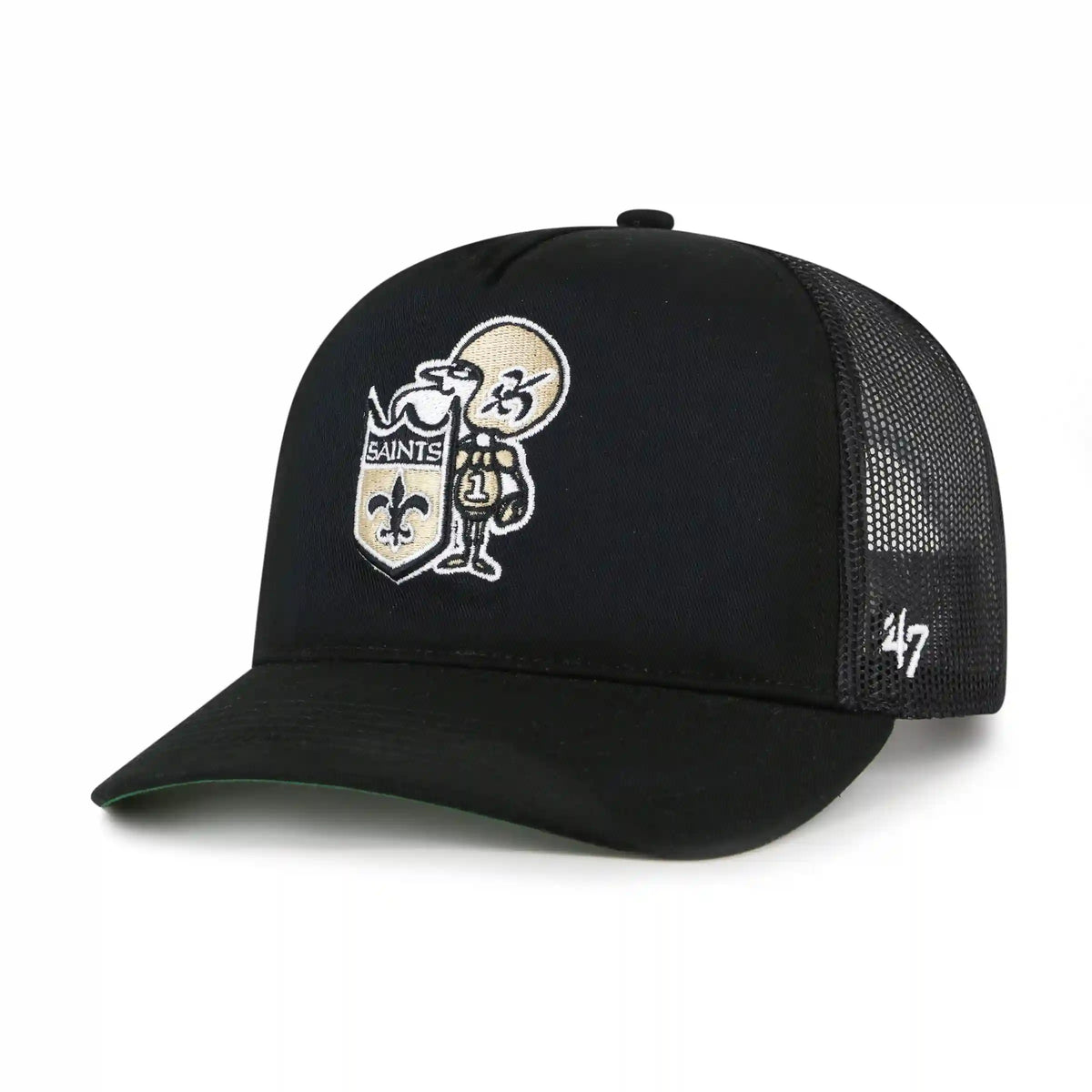 NEW ORLEANS SAINTS HISTORIC MESH '47 HITCH RF RELAXED FIT